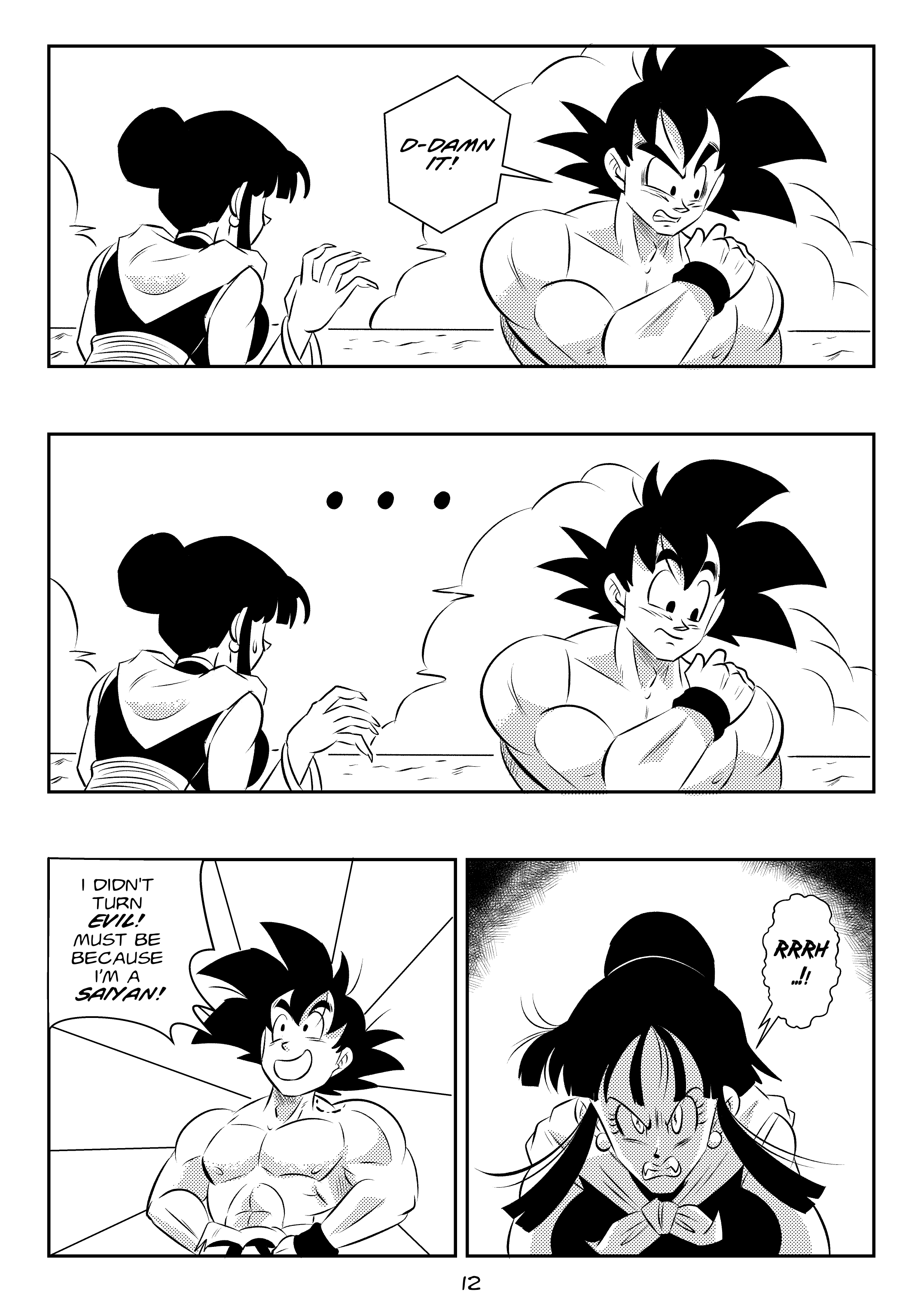 Evil Mist (Dragon Ball Z) [FunsexyDB] - Chapter 1 — Page 14
