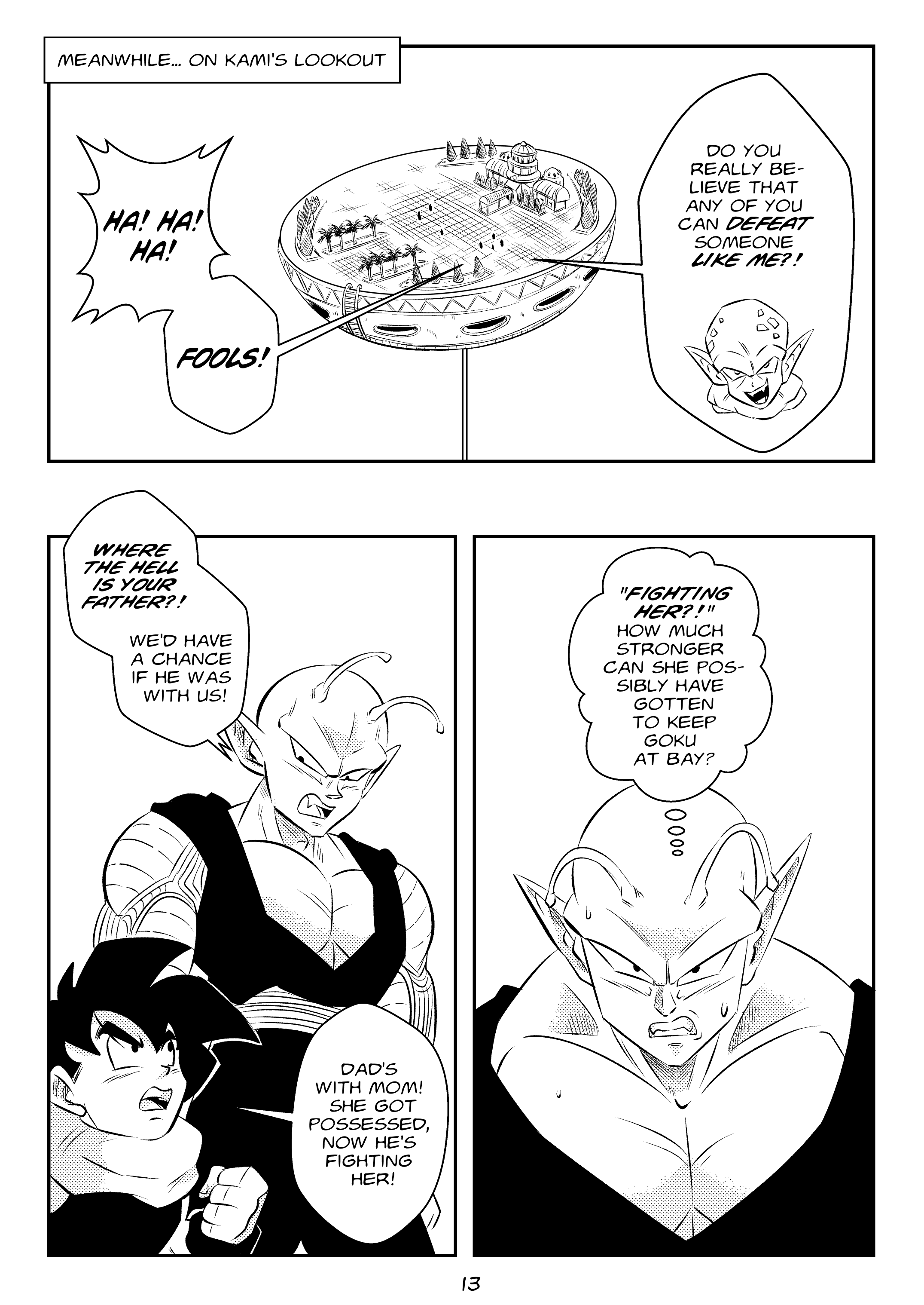 Evil Mist (Dragon Ball Z) [FunsexyDB] - Chapter 1 — Page 15