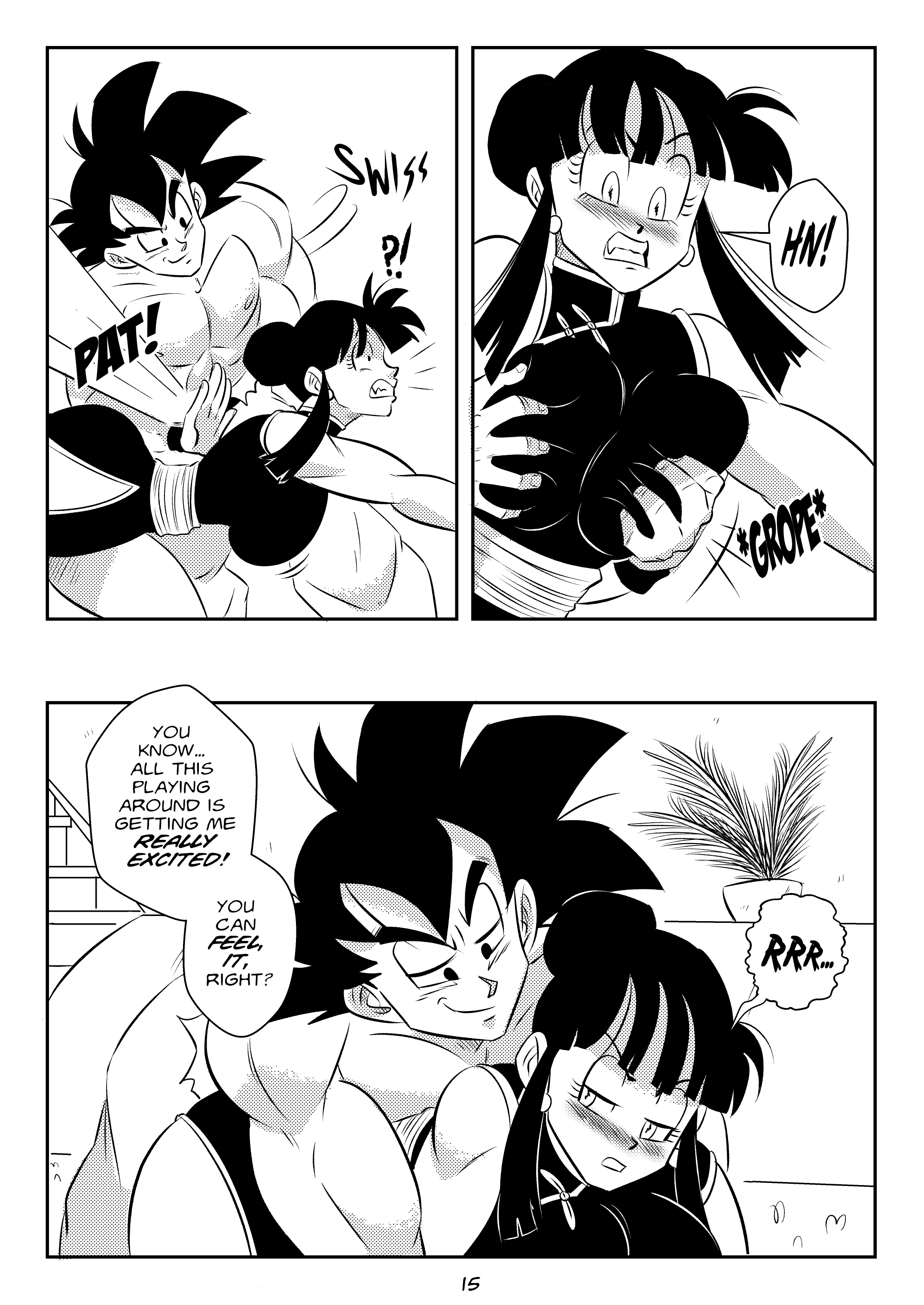 Evil Mist (Dragon Ball Z) [FunsexyDB] - Chapter 1 — Page 17