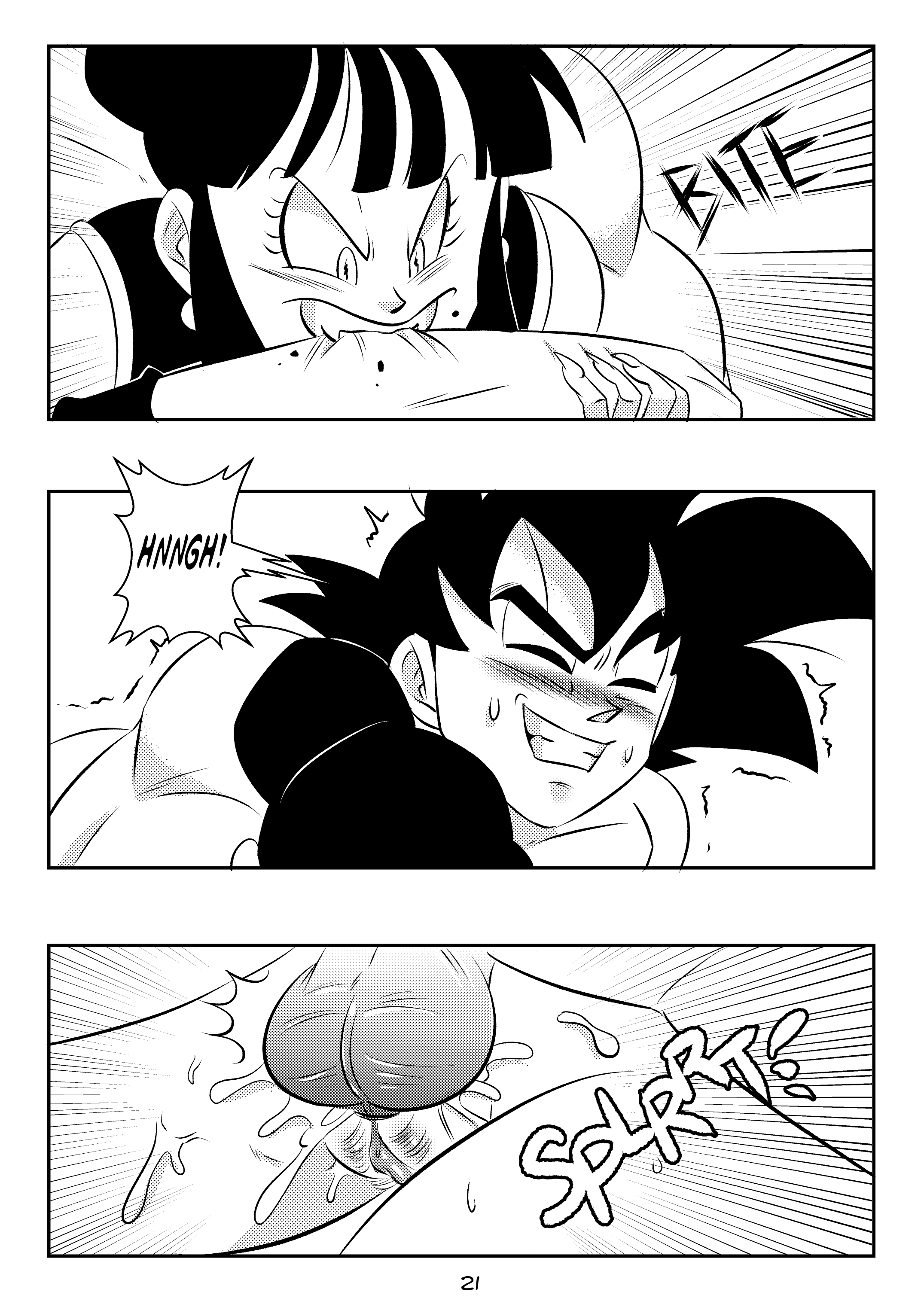 Evil Mist (Dragon Ball Z) [FunsexyDB] - Chapter 1 — Page 23