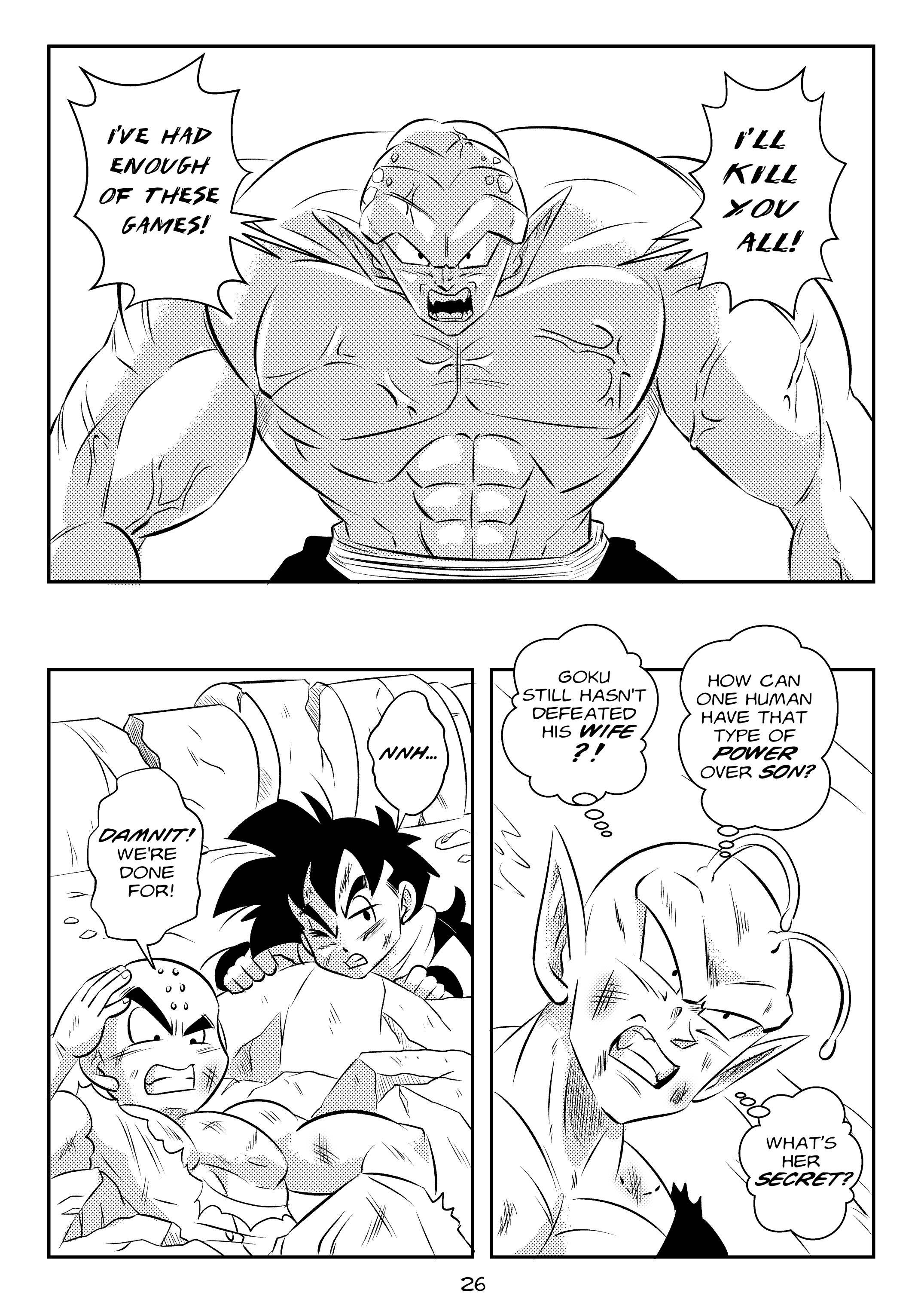 Evil Mist (Dragon Ball Z) [FunsexyDB] - Chapter 1 — Page 28