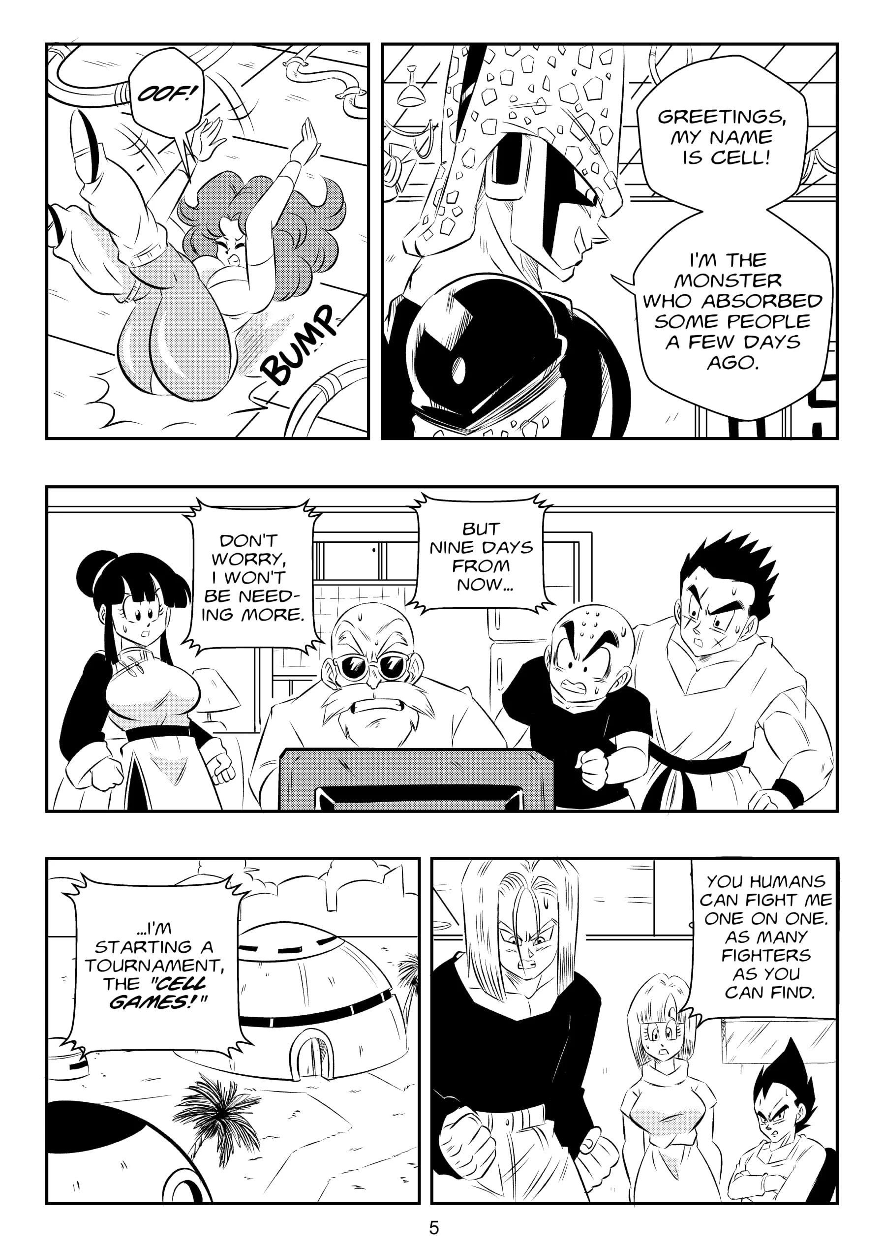 The Perfect Broadcast (Dragon Ball) [FunsexyDB] - Chapter 1 — Page 6