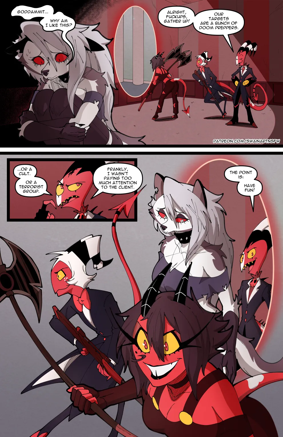 Helluva Trio [SwainArt] - Chapter 2 — Page 22