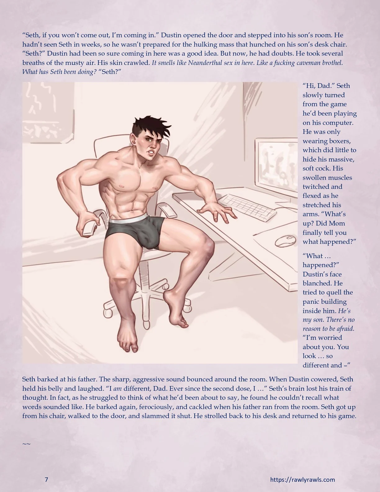 The Trouble With Entrabide [Mitzz , RawlyRawls] - Chapter 5 — Page 7