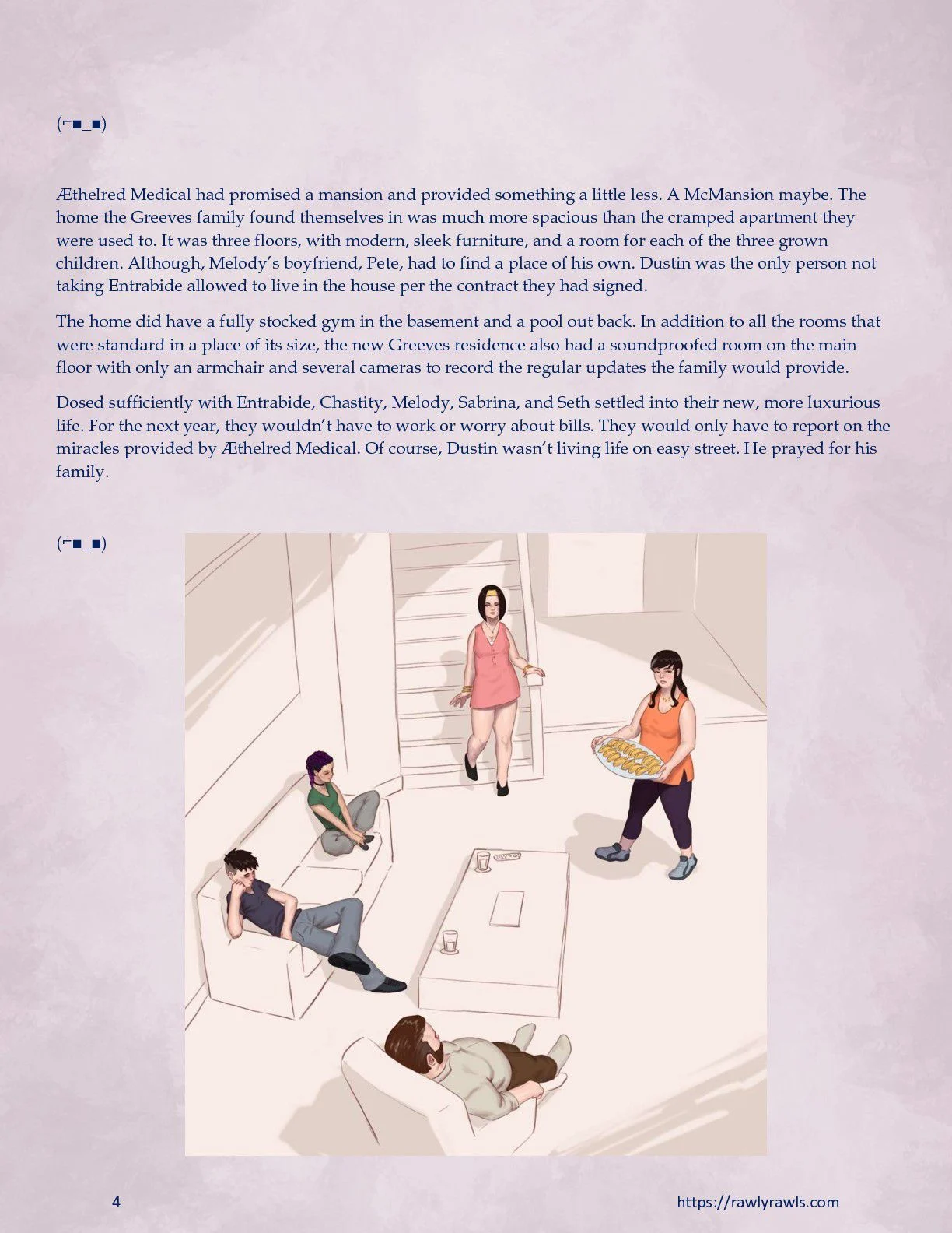 The Trouble With Entrabide [Mitzz , RawlyRawls] - Chapter 1 — Page 4