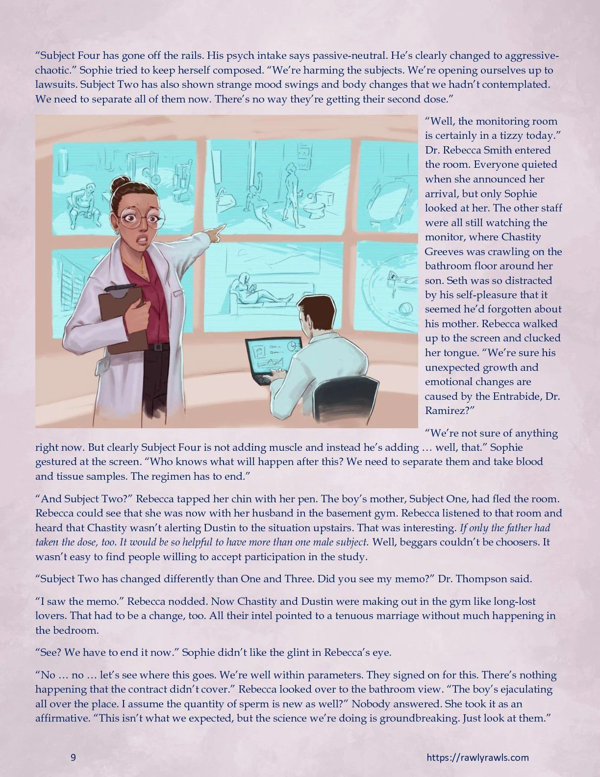 The Trouble With Entrabide [Mitzz , RawlyRawls] - Chapter 1 — Page 9