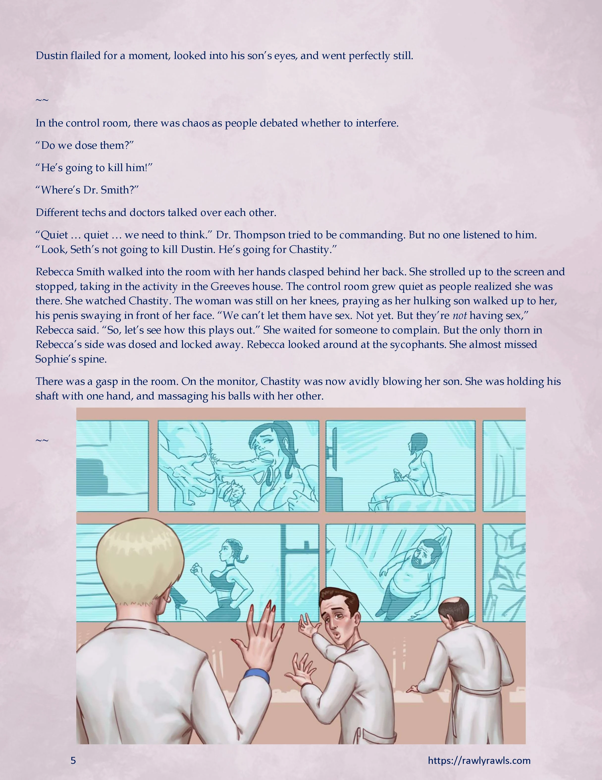 The Trouble With Entrabide [Mitzz , RawlyRawls] - Chapter 6 — Page 5