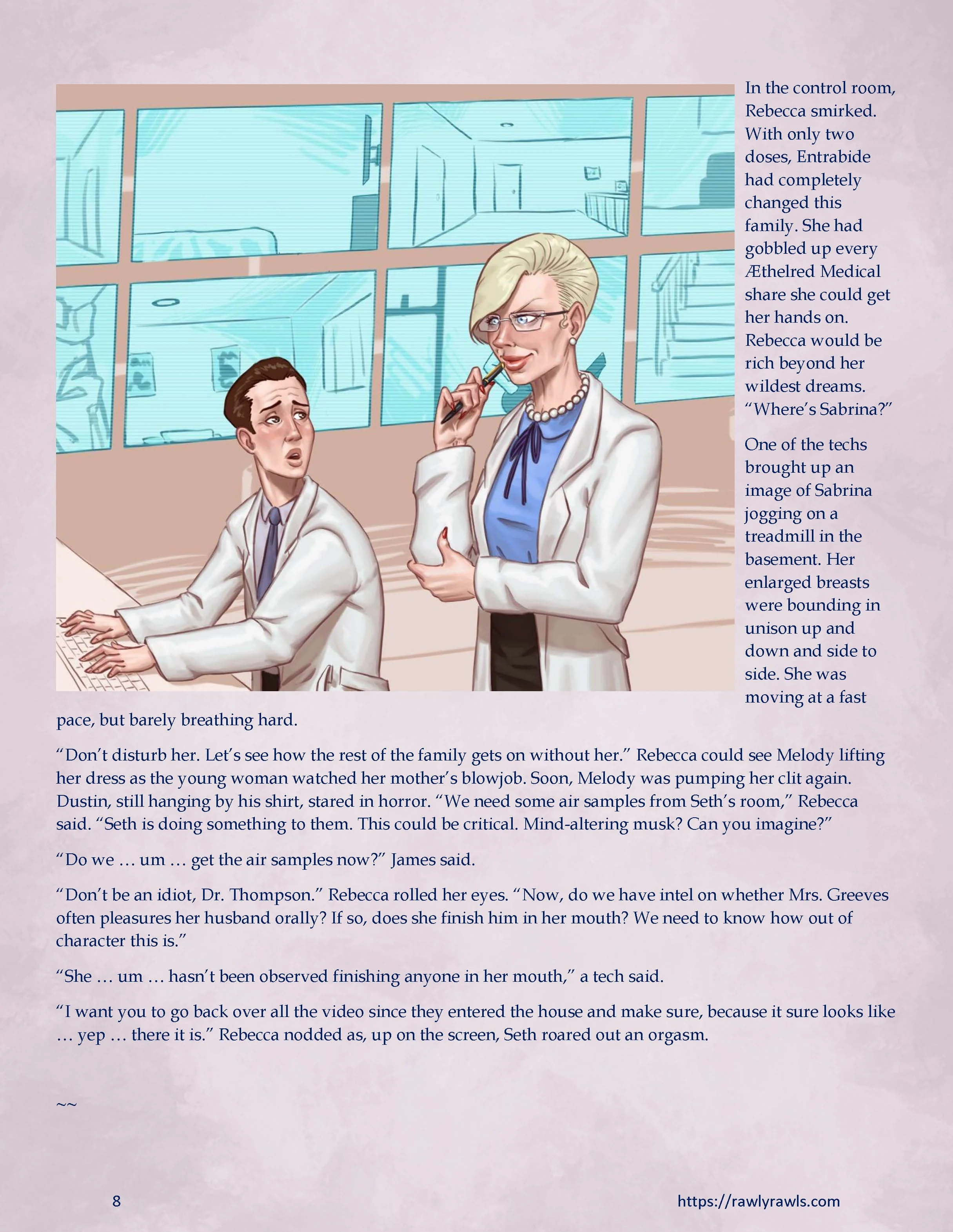 The Trouble With Entrabide [Mitzz , RawlyRawls] - Chapter 6 — Page 8