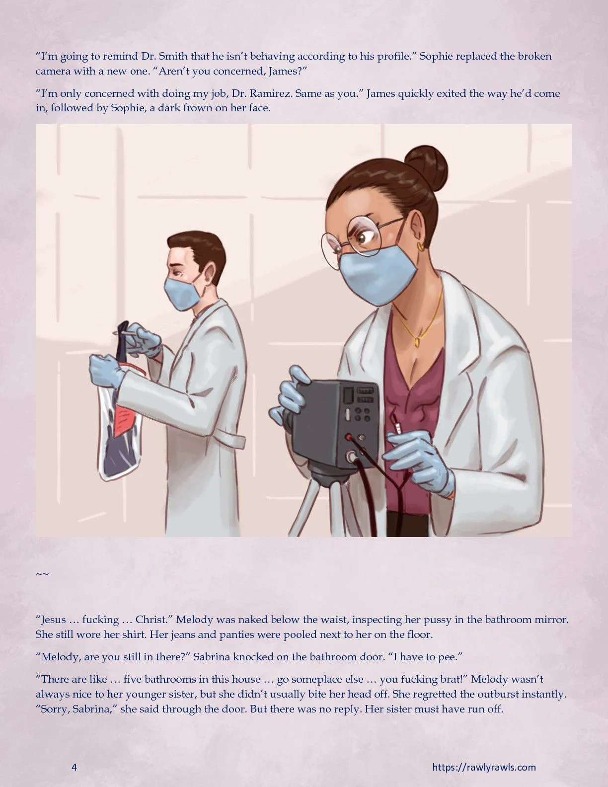 The Trouble With Entrabide [Mitzz , RawlyRawls] - Chapter 2 — Page 4