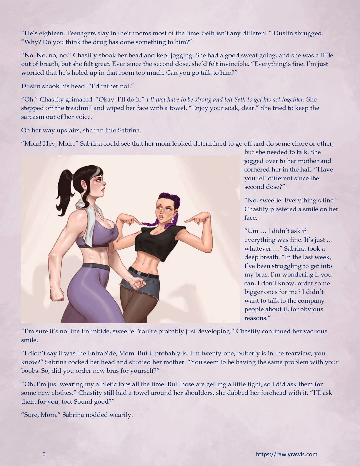 The Trouble With Entrabide [Mitzz , RawlyRawls] - Chapter 3 — Page 6