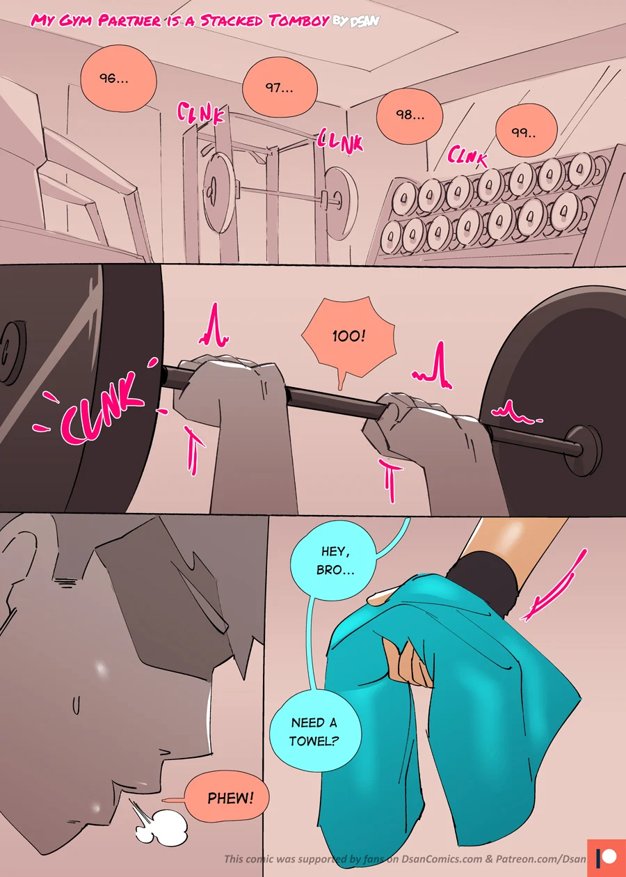 My Gym Partner is a Stacked Tomboy [DSAN] - Chapter 1 — Page 37