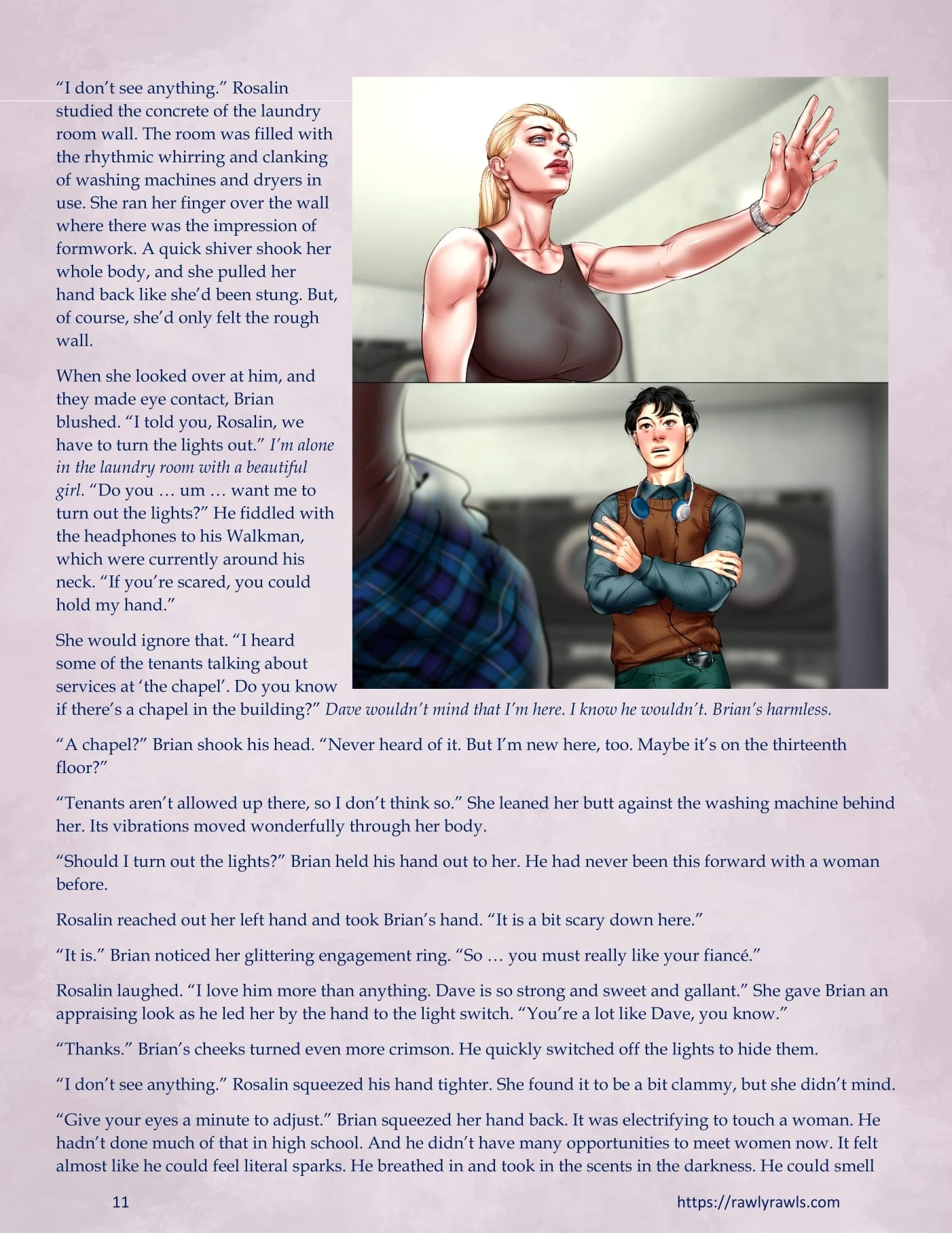 3838 Walnut Street [RawlyRawls , SatanicFruitcake] - Chapter 2 — Page 11