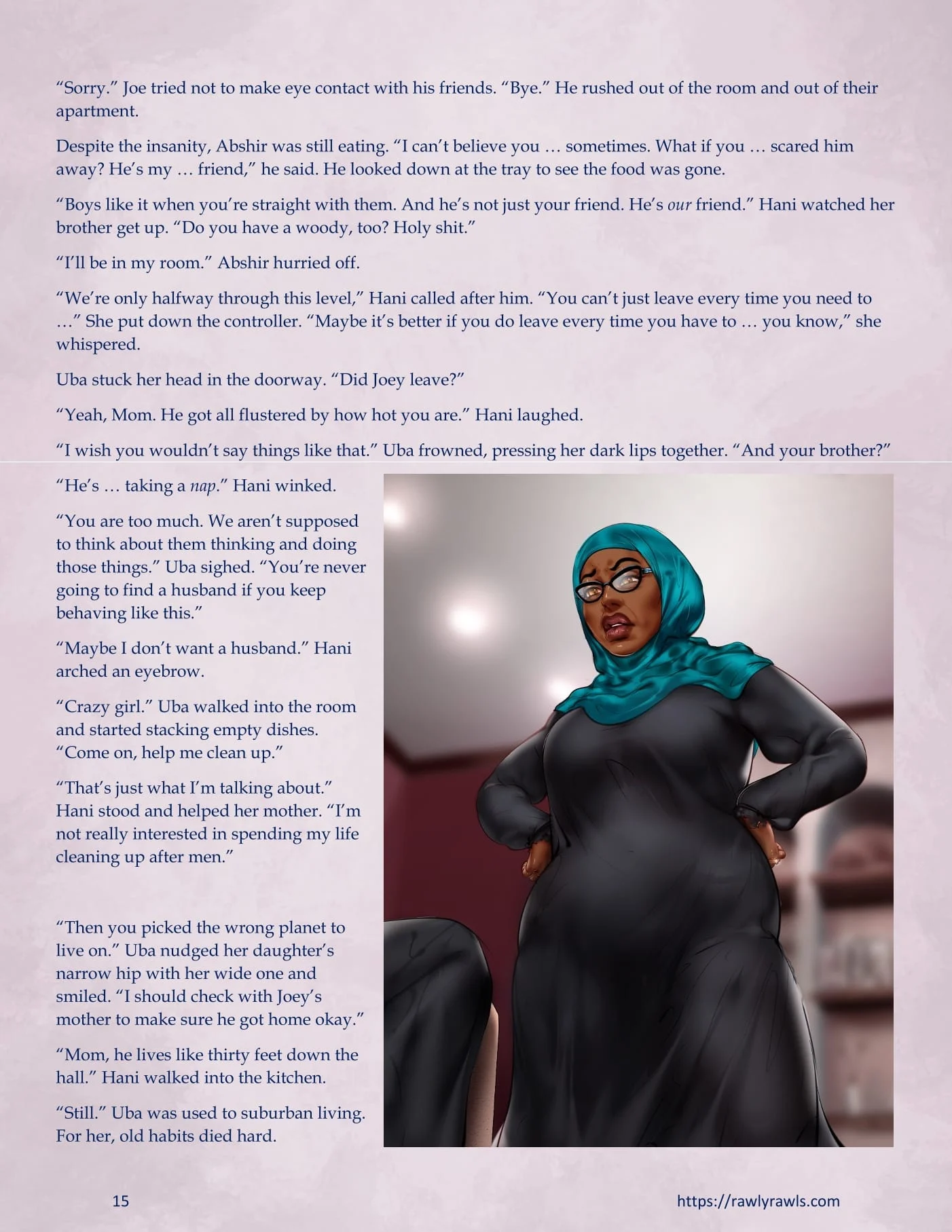 3838 Walnut Street [RawlyRawls , SatanicFruitcake] - Chapter 2 — Page 15