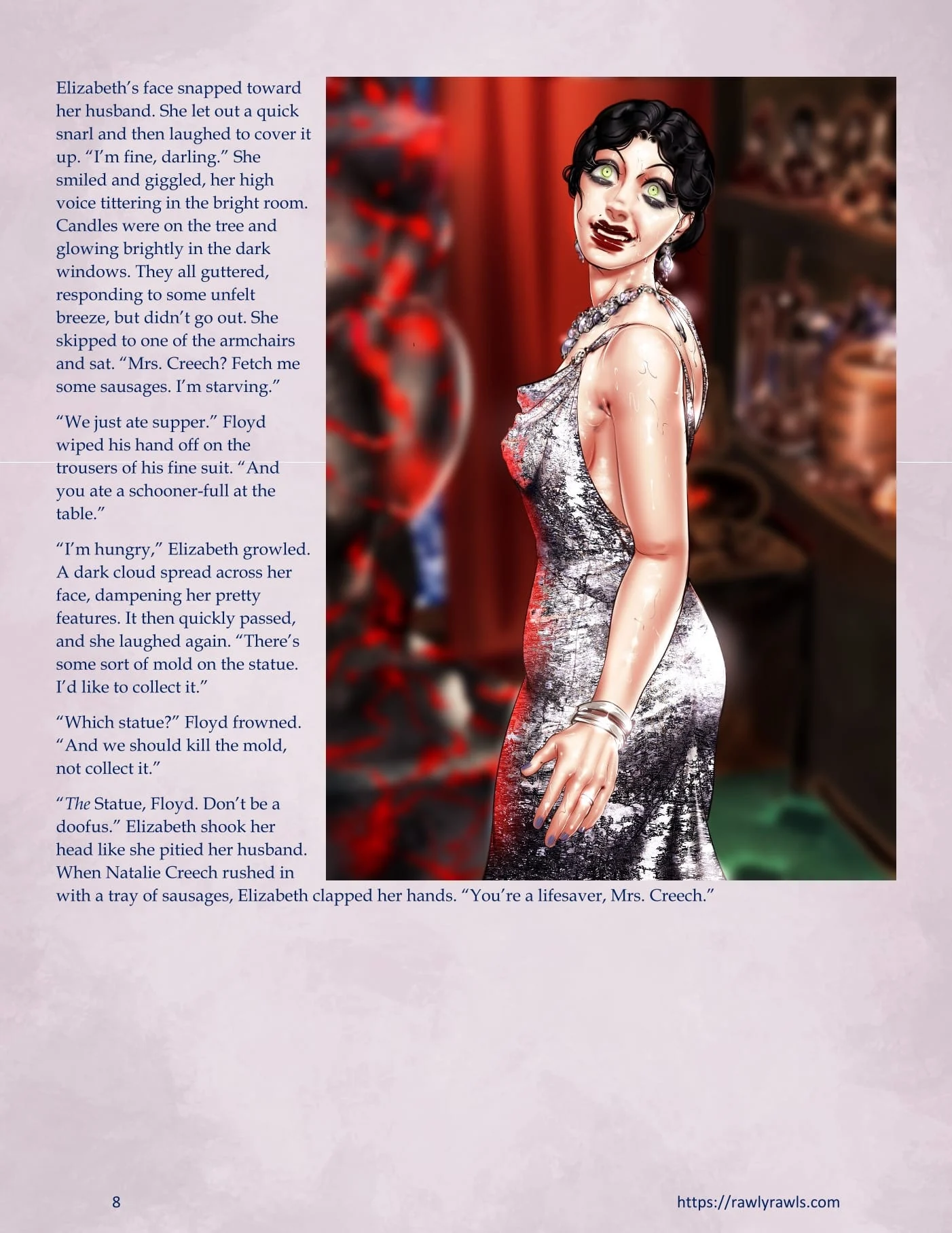 3838 Walnut Street [RawlyRawls , SatanicFruitcake] - Chapter 2 — Page 8