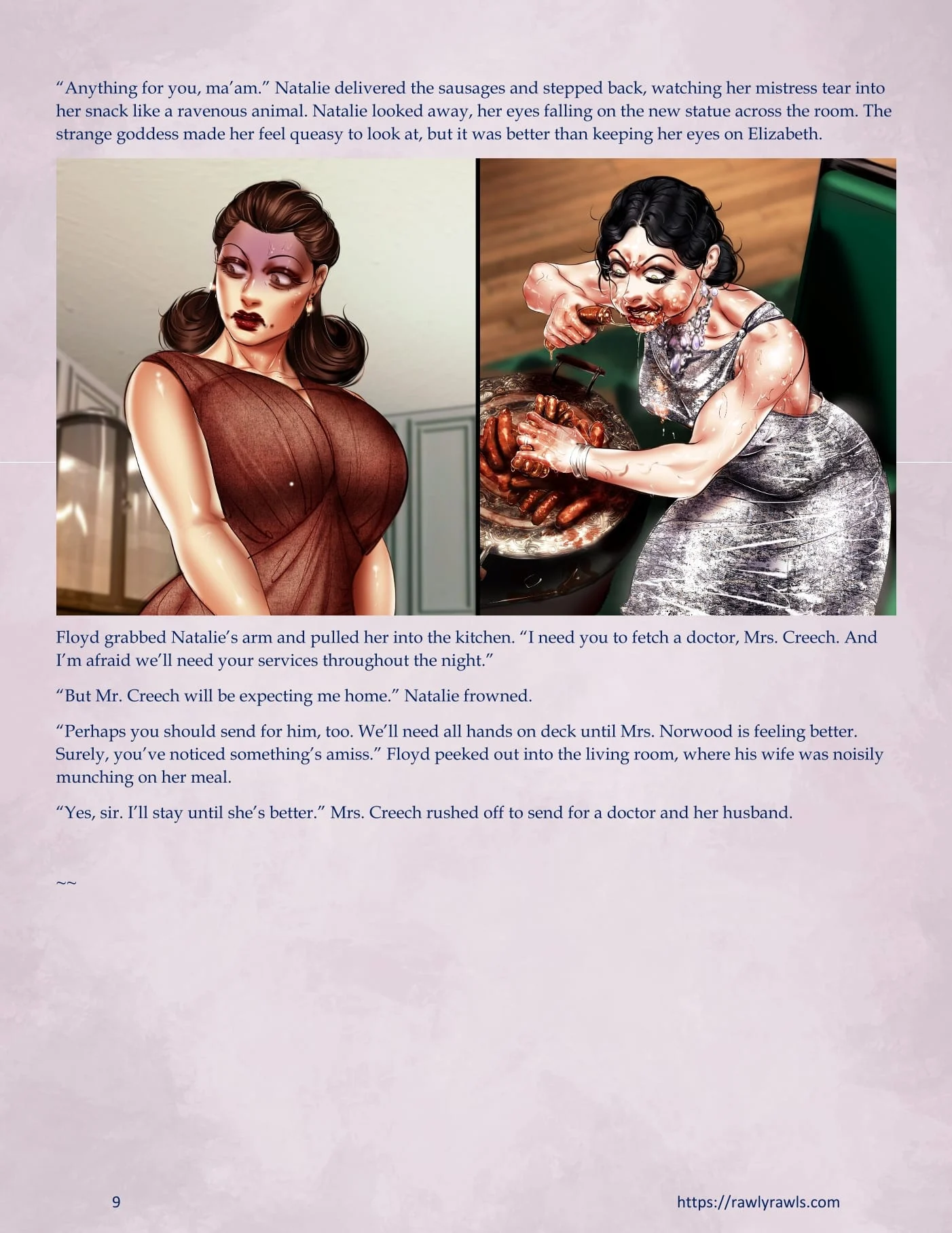 3838 Walnut Street [RawlyRawls , SatanicFruitcake] - Chapter 2 — Page 9