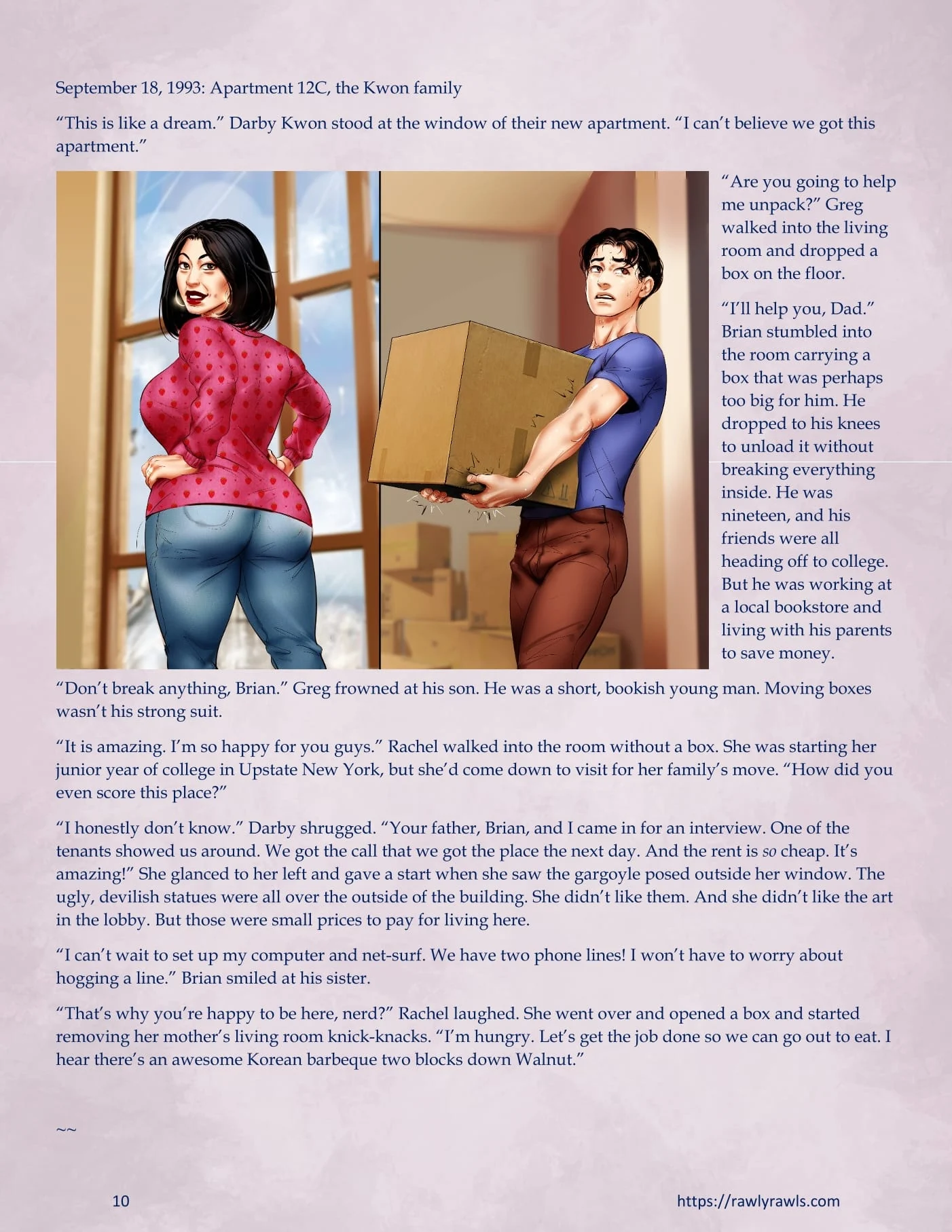 3838 Walnut Street [RawlyRawls , SatanicFruitcake] - Chapter 1 — Page 10