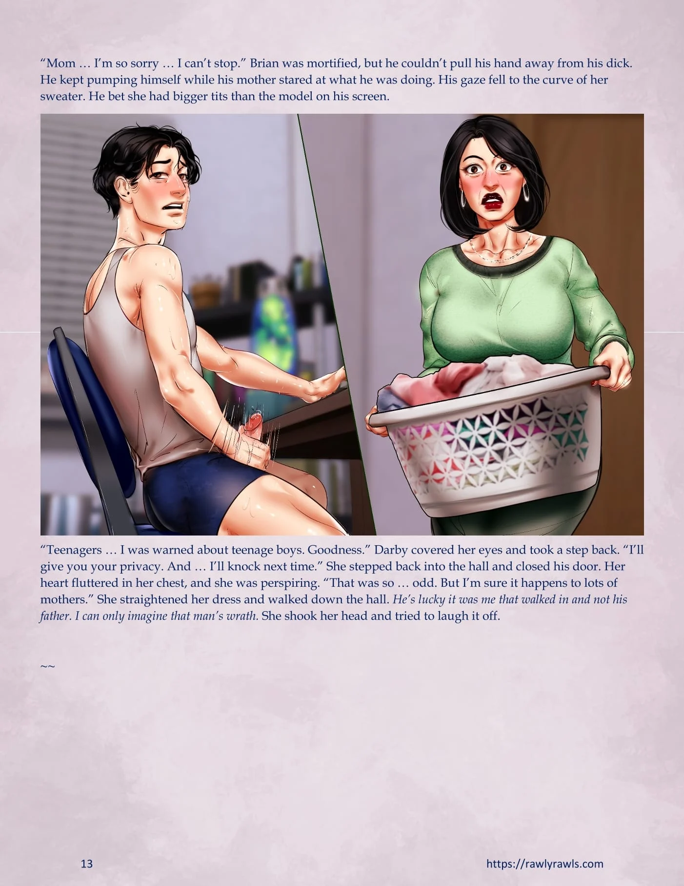 3838 Walnut Street [RawlyRawls , SatanicFruitcake] - Chapter 1 — Page 13