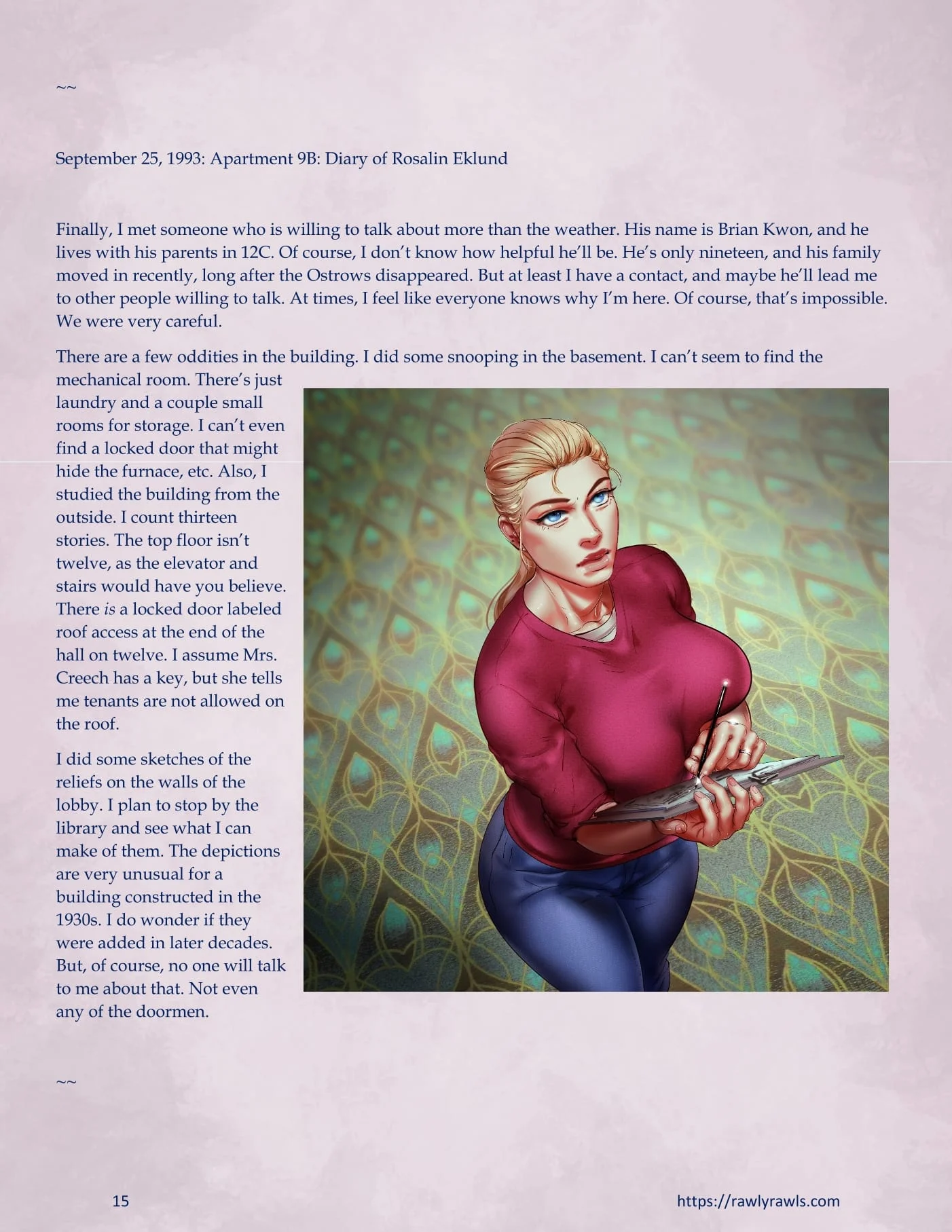 3838 Walnut Street [RawlyRawls , SatanicFruitcake] - Chapter 1 — Page 15