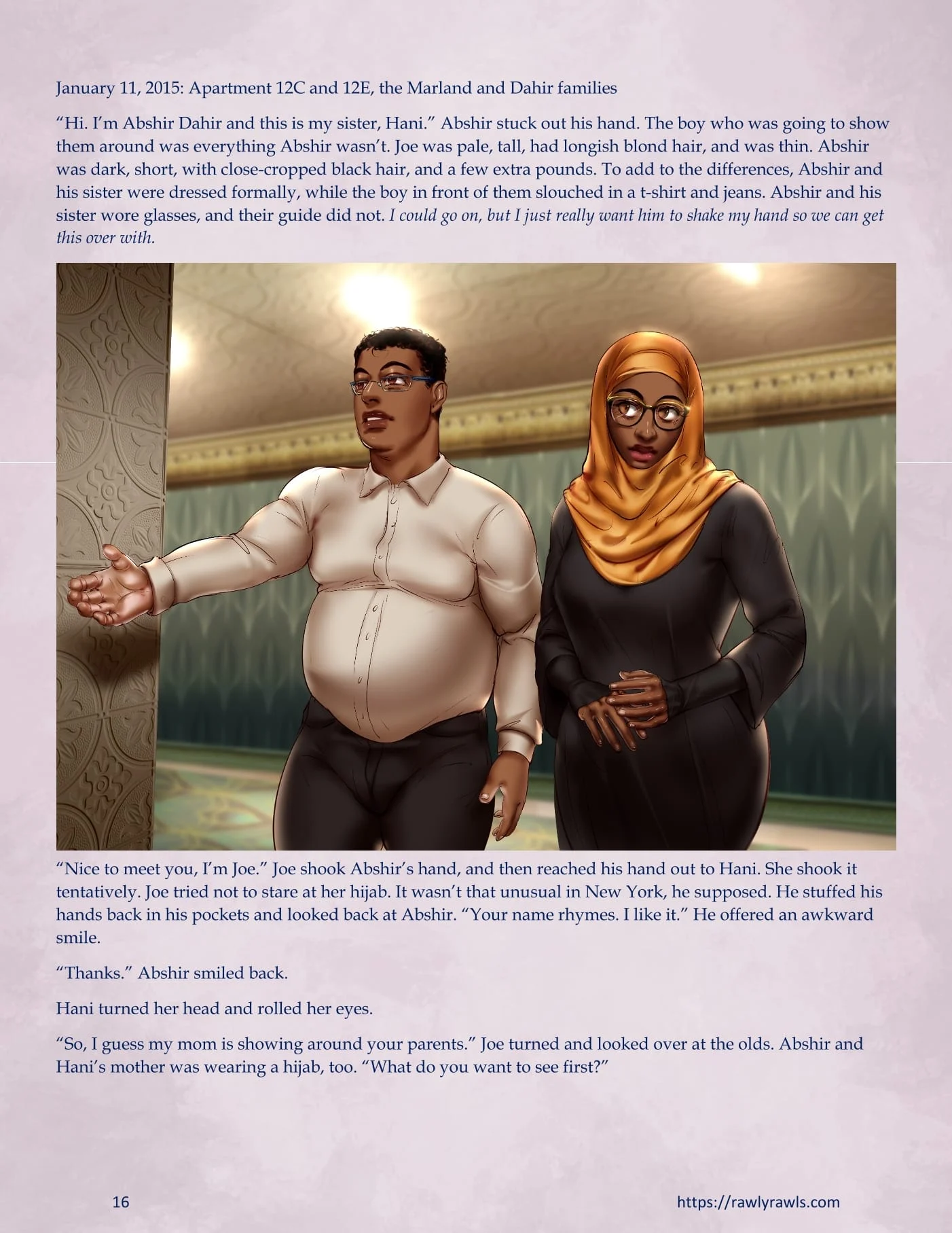 3838 Walnut Street [RawlyRawls , SatanicFruitcake] - Chapter 1 — Page 16