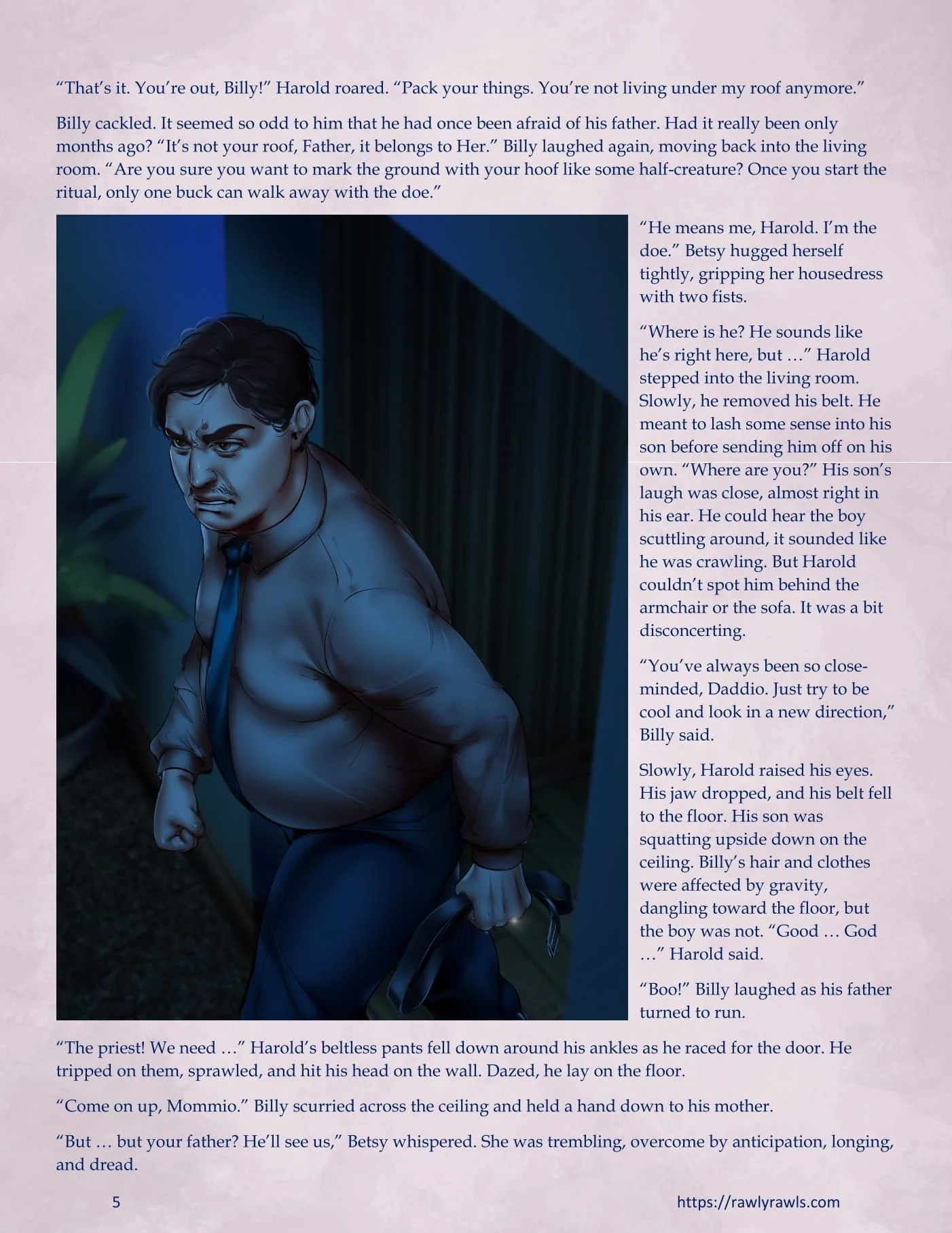 3838 Walnut Street [RawlyRawls , SatanicFruitcake] - Chapter 1 — Page 5