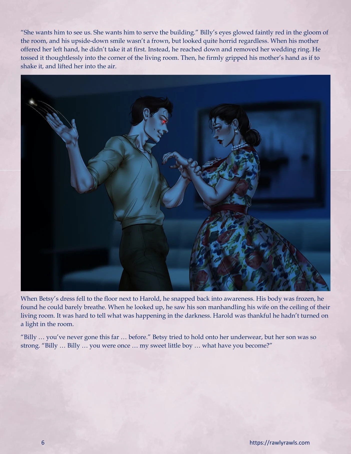 3838 Walnut Street [RawlyRawls , SatanicFruitcake] - Chapter 1 — Page 6