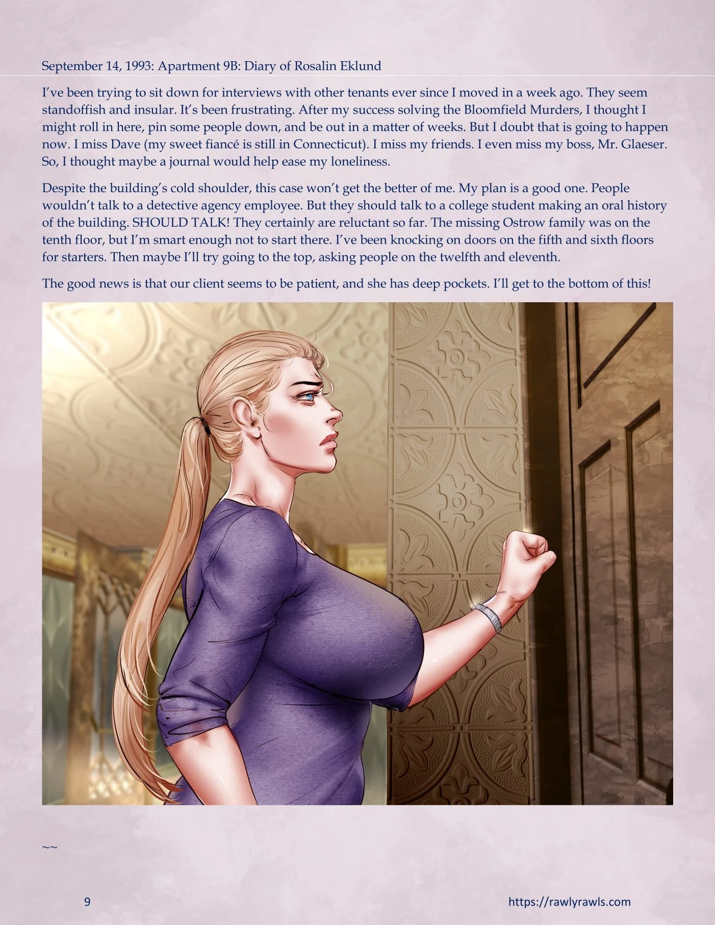 3838 Walnut Street [RawlyRawls , SatanicFruitcake] - Chapter 1 — Page 9