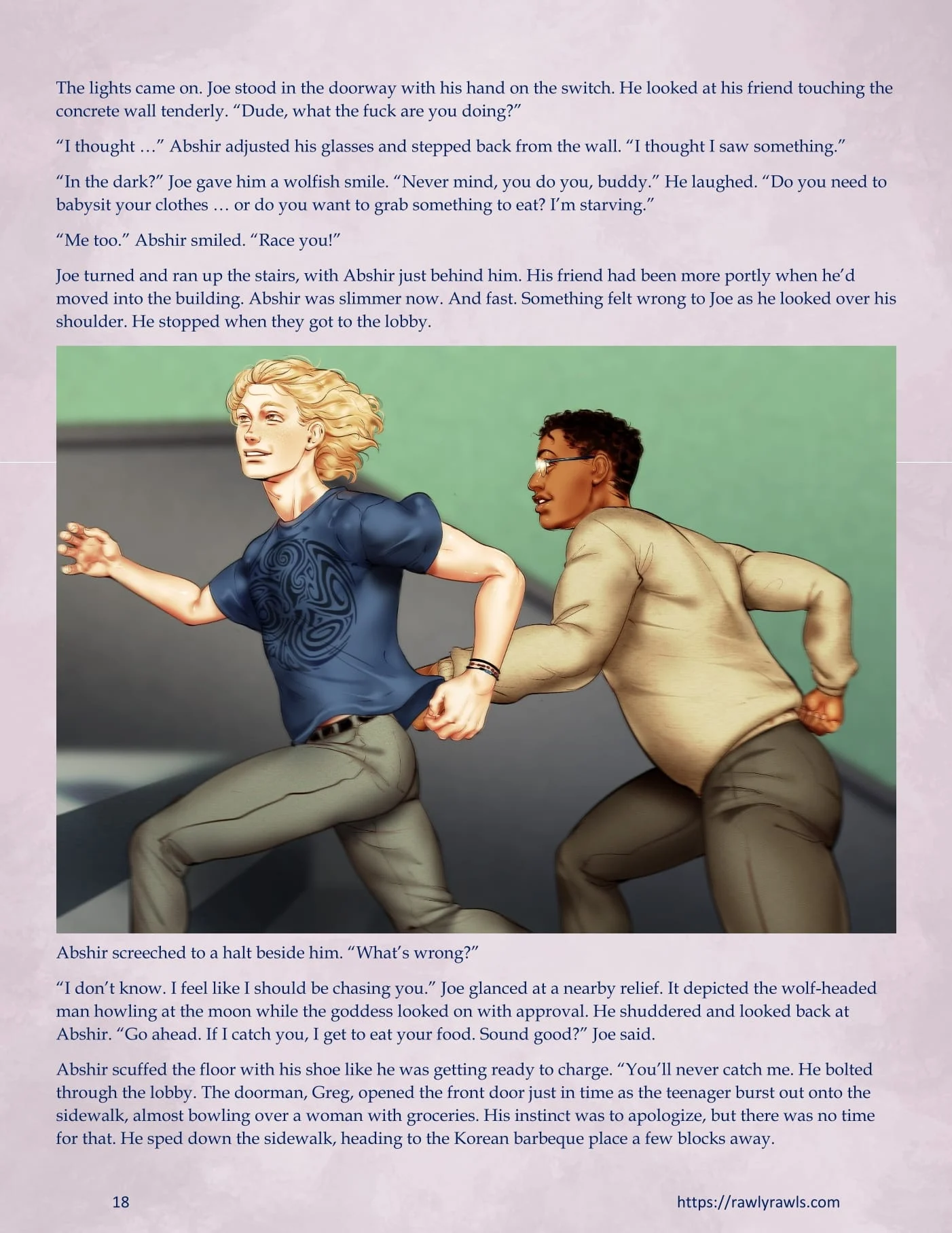 3838 Walnut Street [RawlyRawls , SatanicFruitcake] - Chapter 4 — Page 18