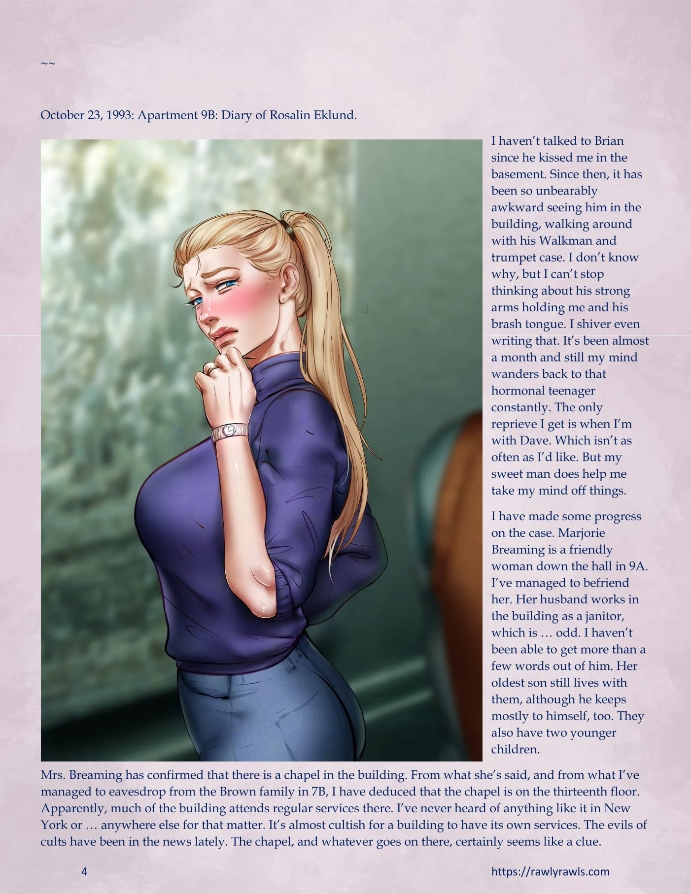 3838 Walnut Street [RawlyRawls , SatanicFruitcake] - Chapter 4 — Page 4