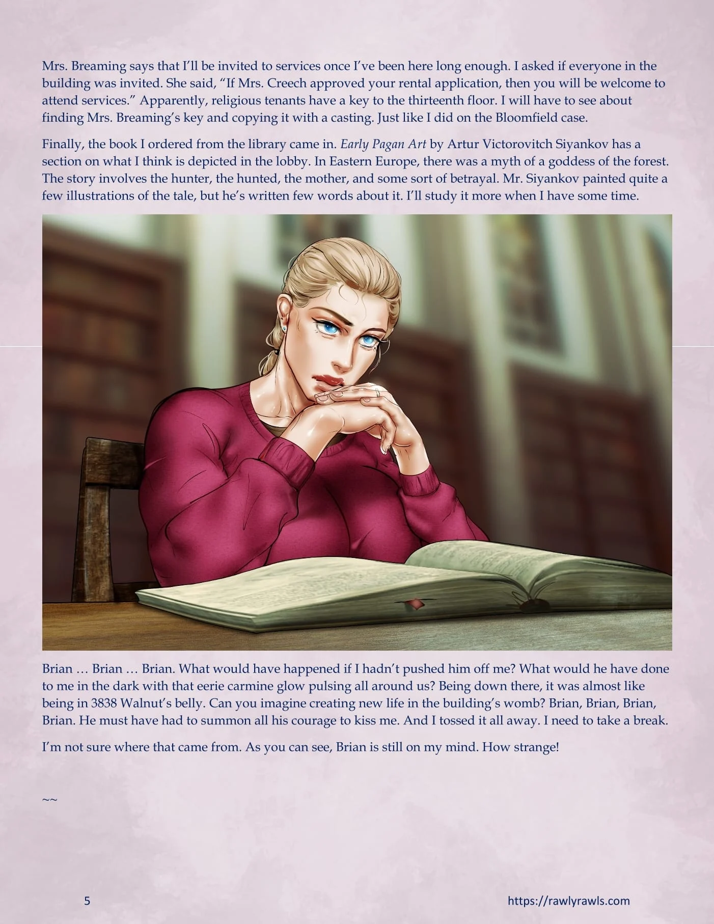 3838 Walnut Street [RawlyRawls , SatanicFruitcake] - Chapter 4 — Page 5