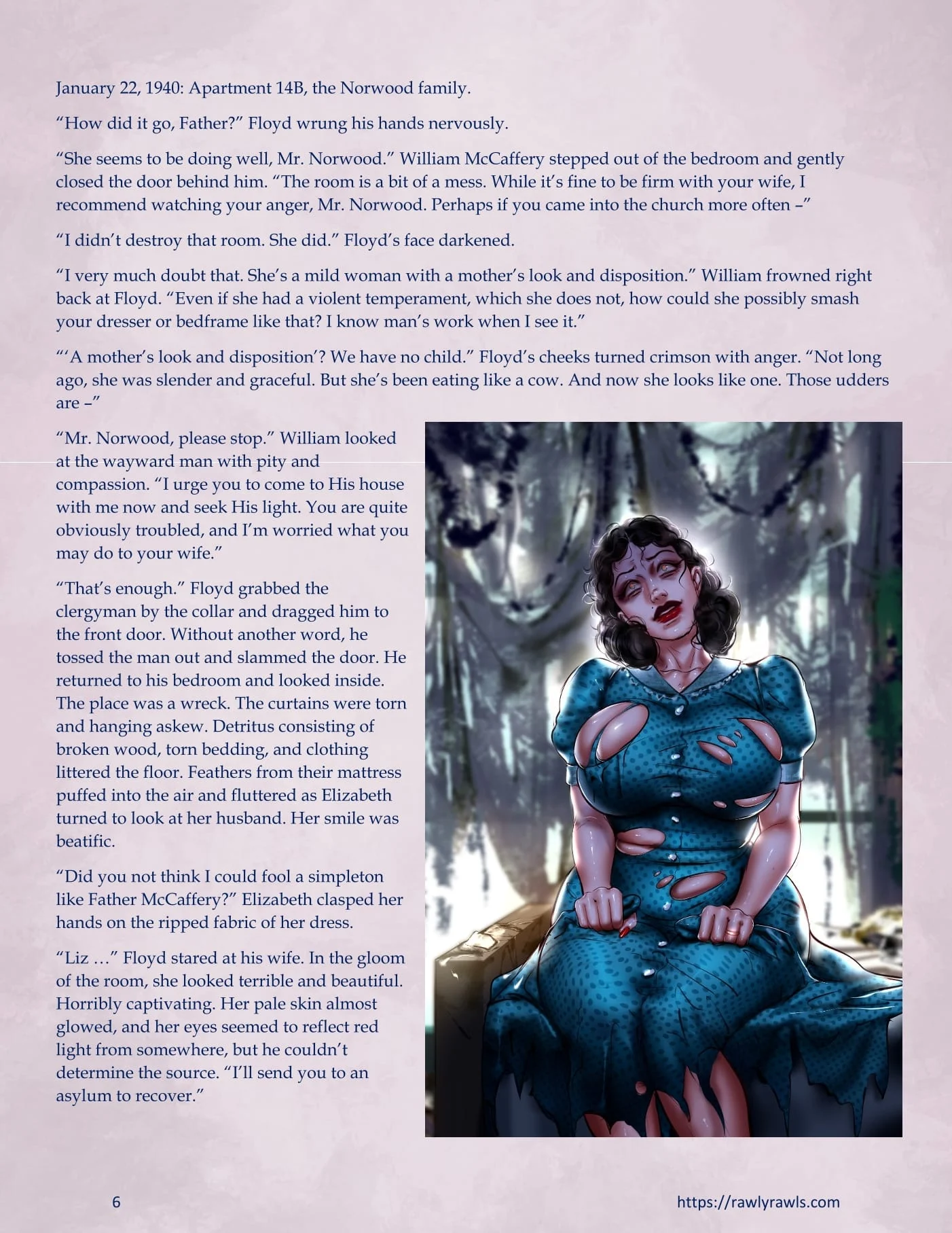 3838 Walnut Street [RawlyRawls , SatanicFruitcake] - Chapter 4 — Page 6