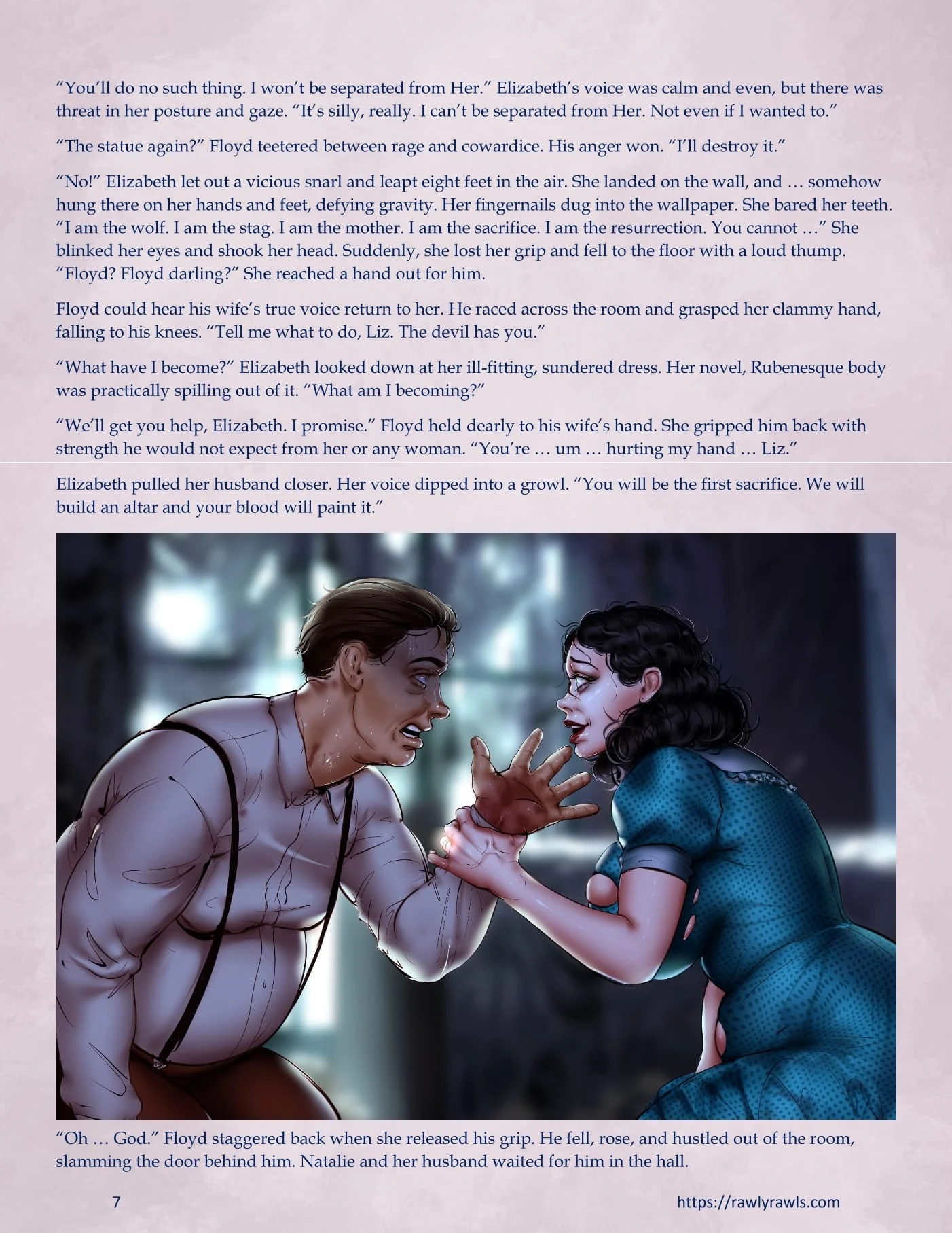 3838 Walnut Street [RawlyRawls , SatanicFruitcake] - Chapter 4 — Page 7