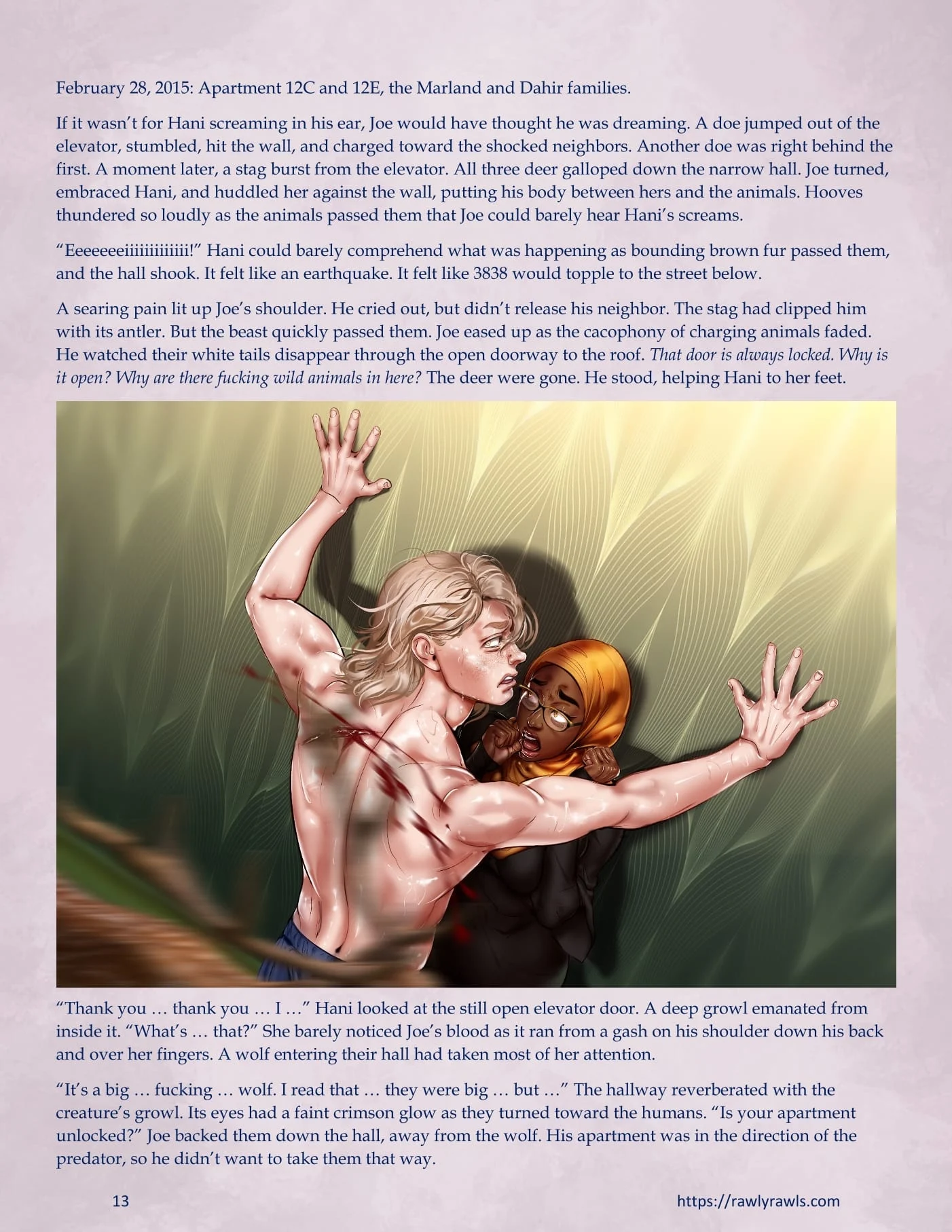 3838 Walnut Street [RawlyRawls , SatanicFruitcake] - Chapter 5 — Page 13