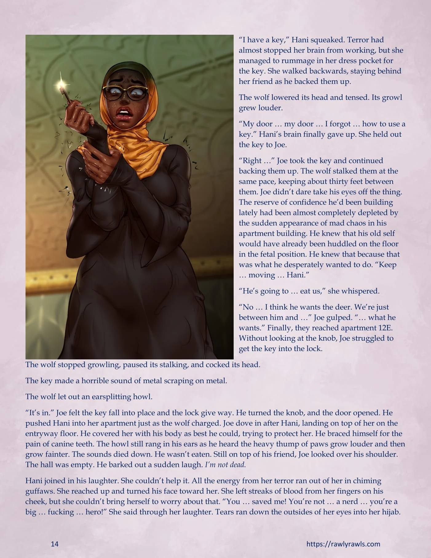 3838 Walnut Street [RawlyRawls , SatanicFruitcake] - Chapter 5 — Page 14