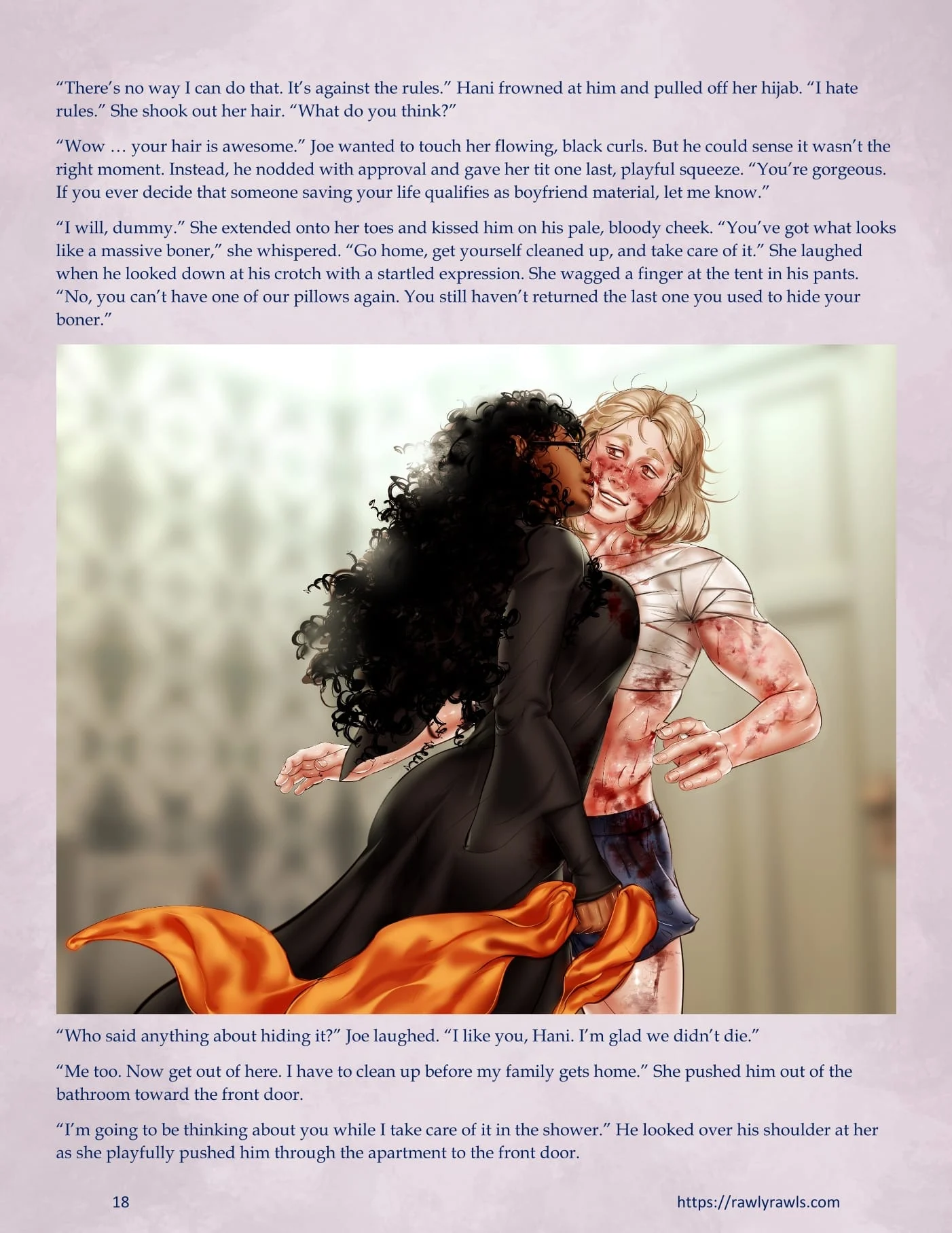 3838 Walnut Street [RawlyRawls , SatanicFruitcake] - Chapter 5 — Page 18