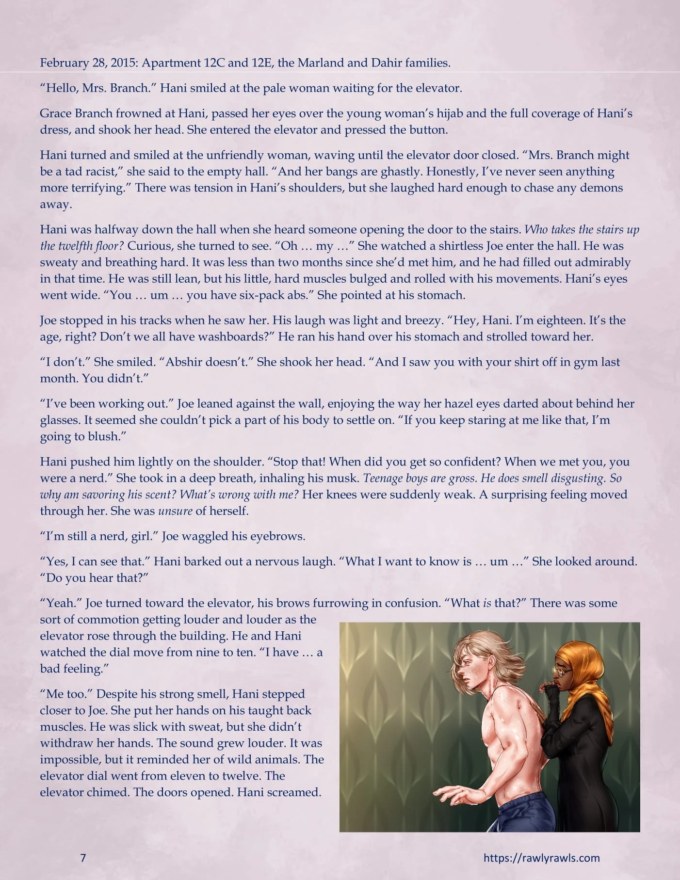 3838 Walnut Street [RawlyRawls , SatanicFruitcake] - Chapter 5 — Page 7