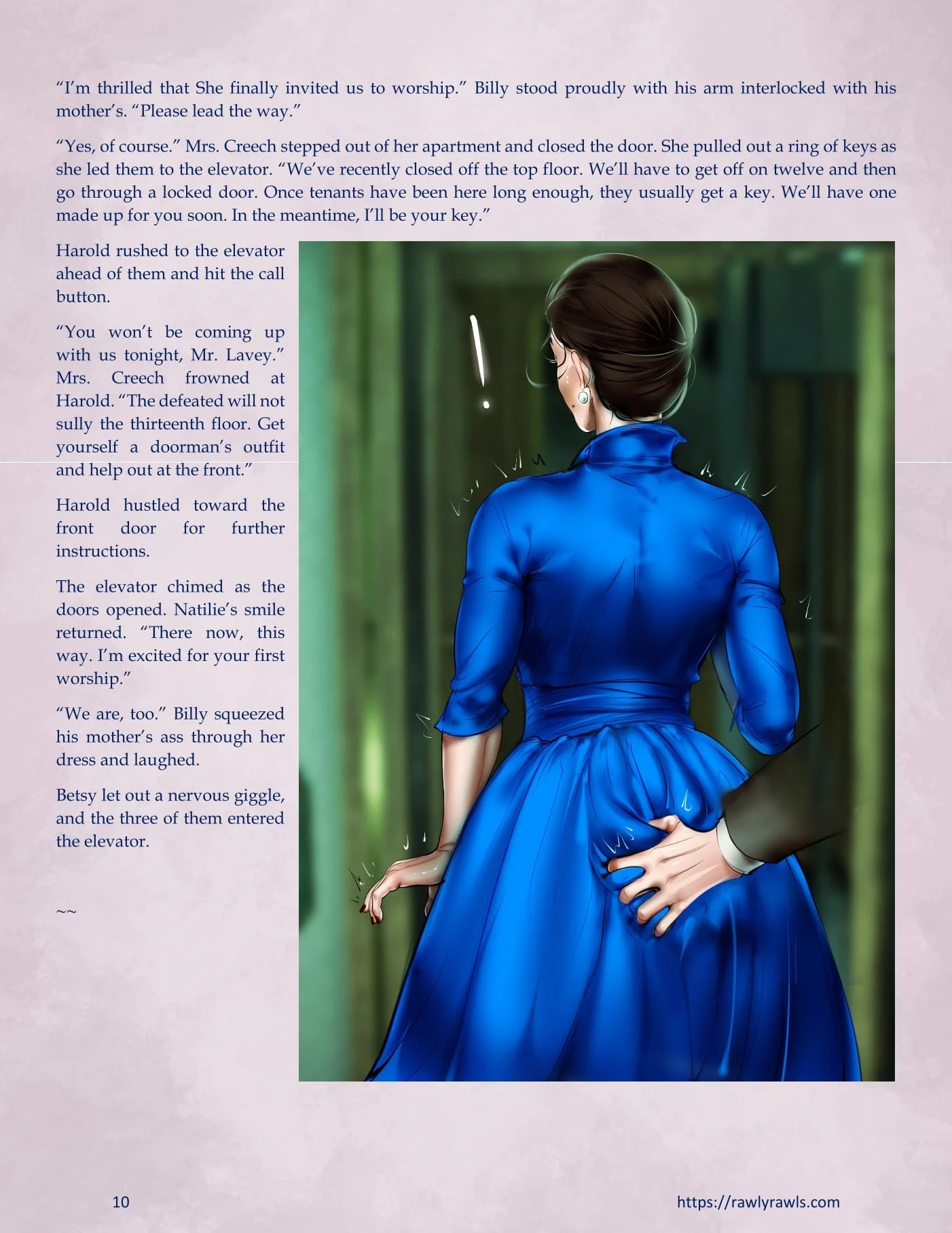 3838 Walnut Street [RawlyRawls , SatanicFruitcake] - Chapter 3 — Page 10