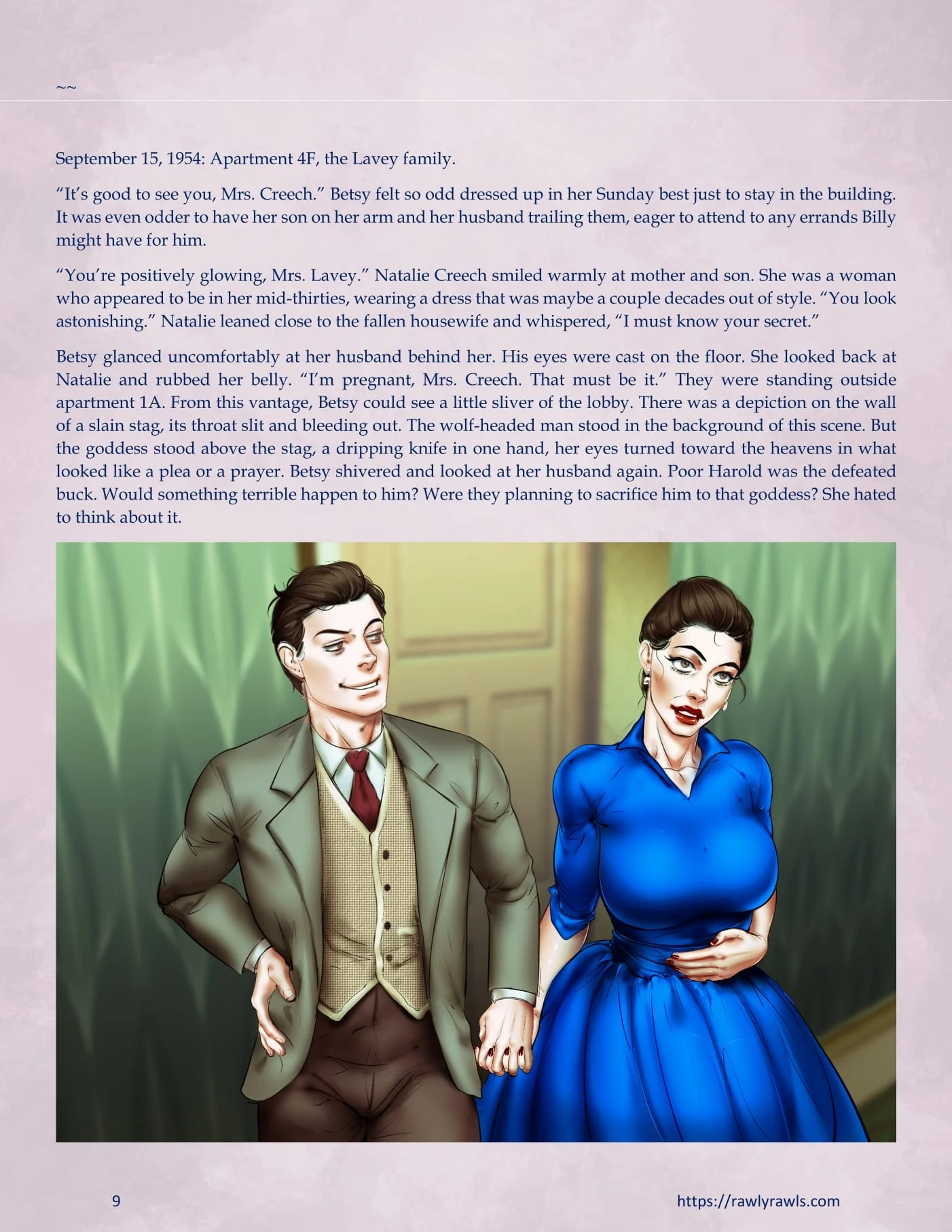 3838 Walnut Street [RawlyRawls , SatanicFruitcake] - Chapter 3 — Page 9