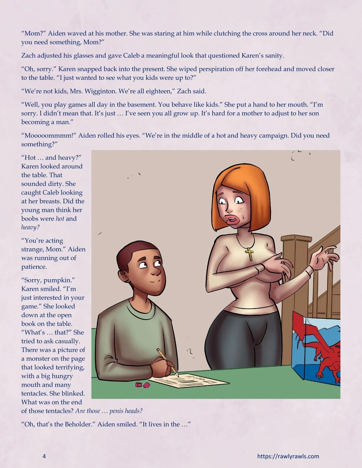 Inevitable [SeventeenSam , RawlyRawls] - Chapter 2 — Page 4