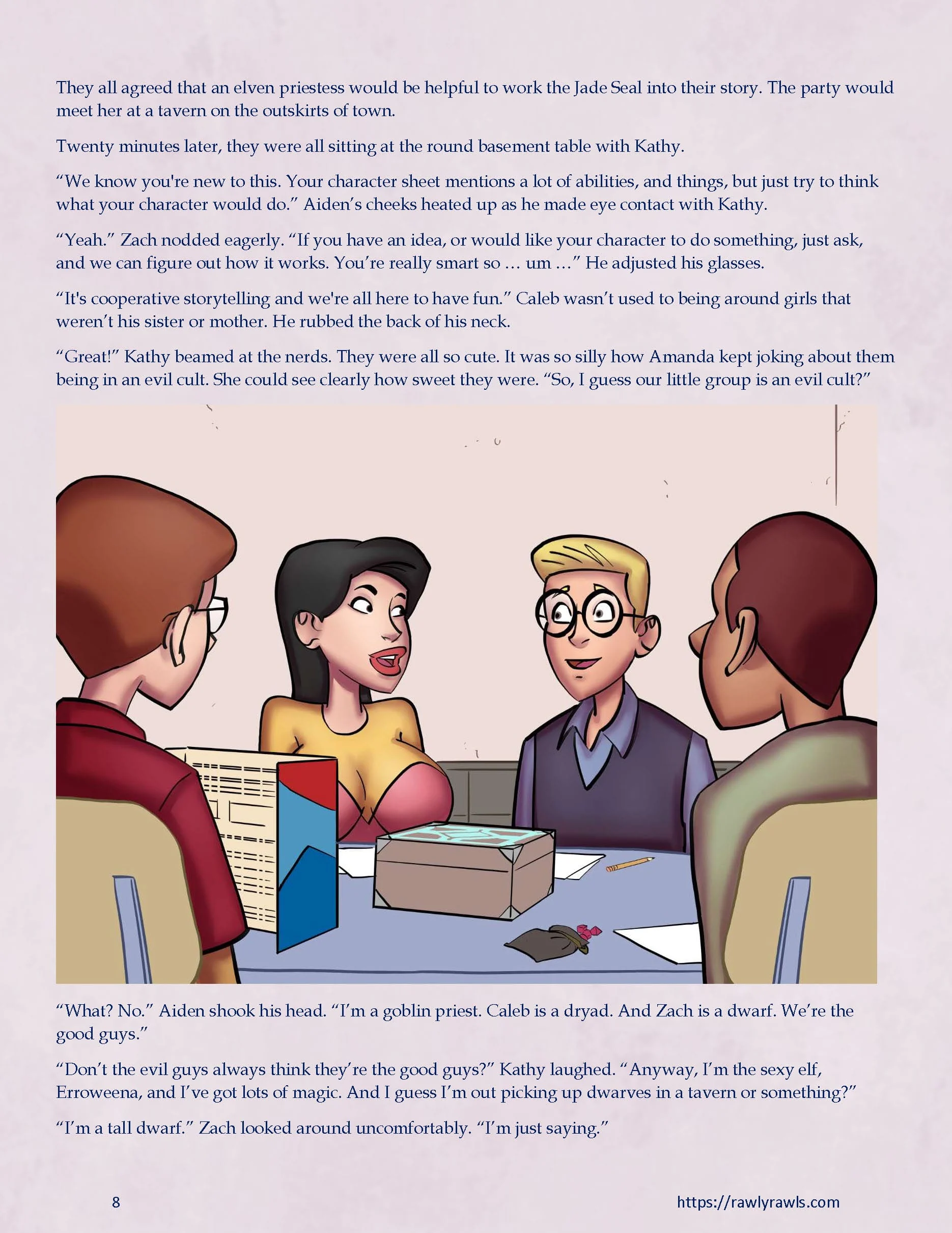 Inevitable [SeventeenSam , RawlyRawls] - Chapter 15 — Page 8