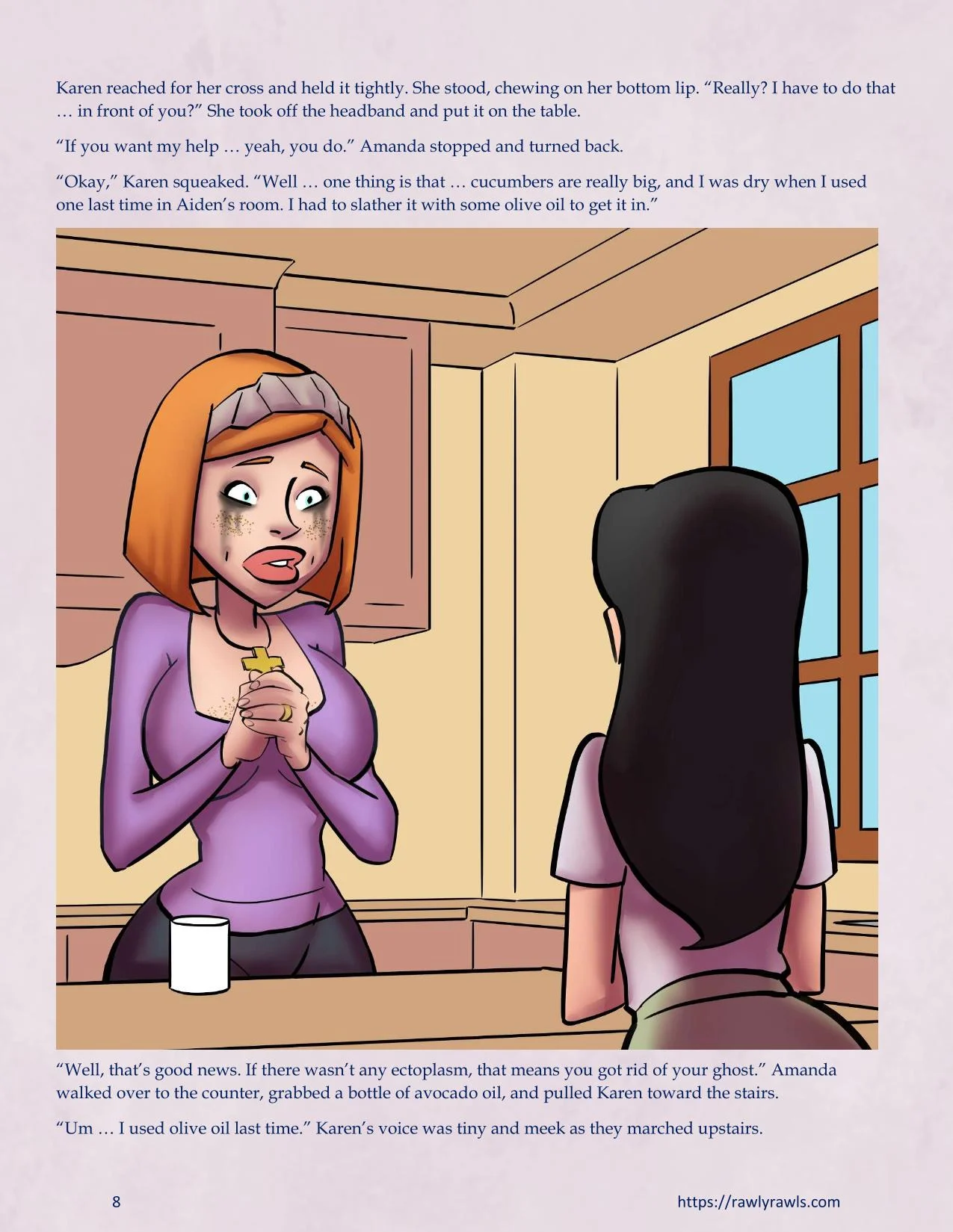 Inevitable [SeventeenSam , RawlyRawls] - Chapter 12 — Page 8