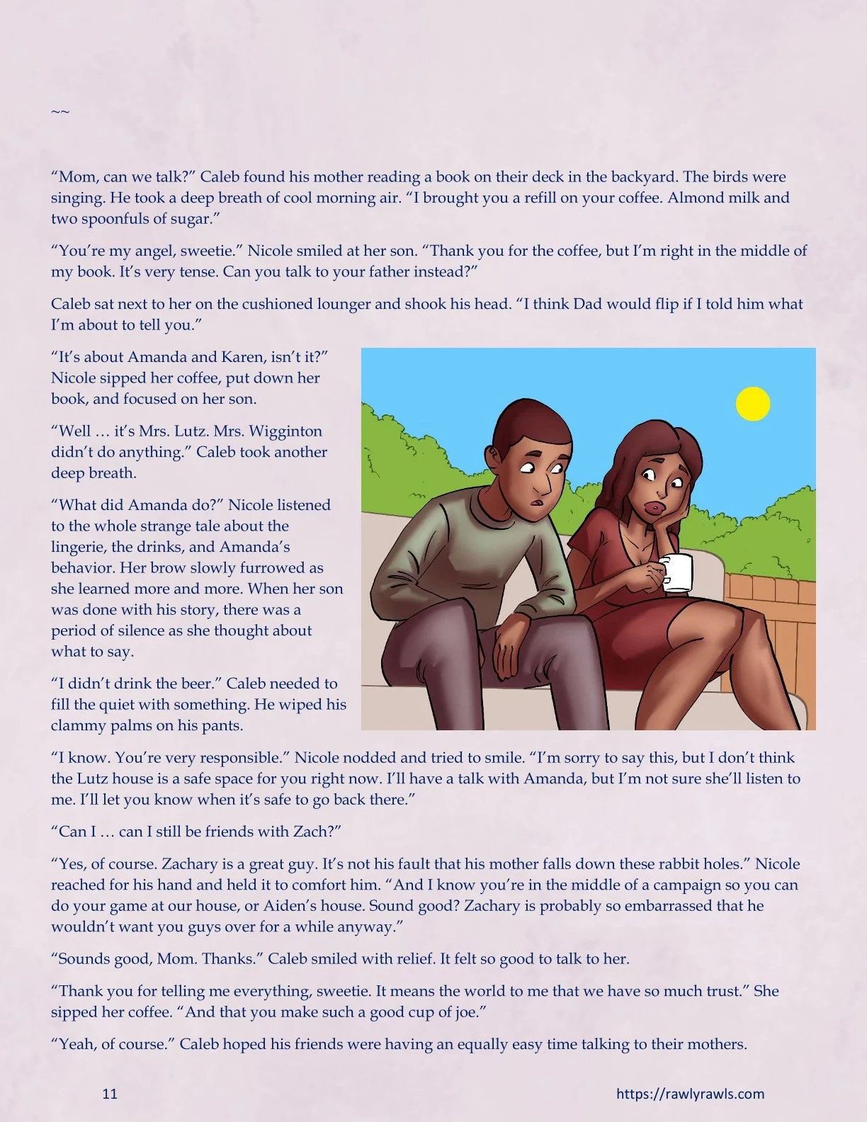 Inevitable [SeventeenSam , RawlyRawls] - Chapter 4 — Page 11