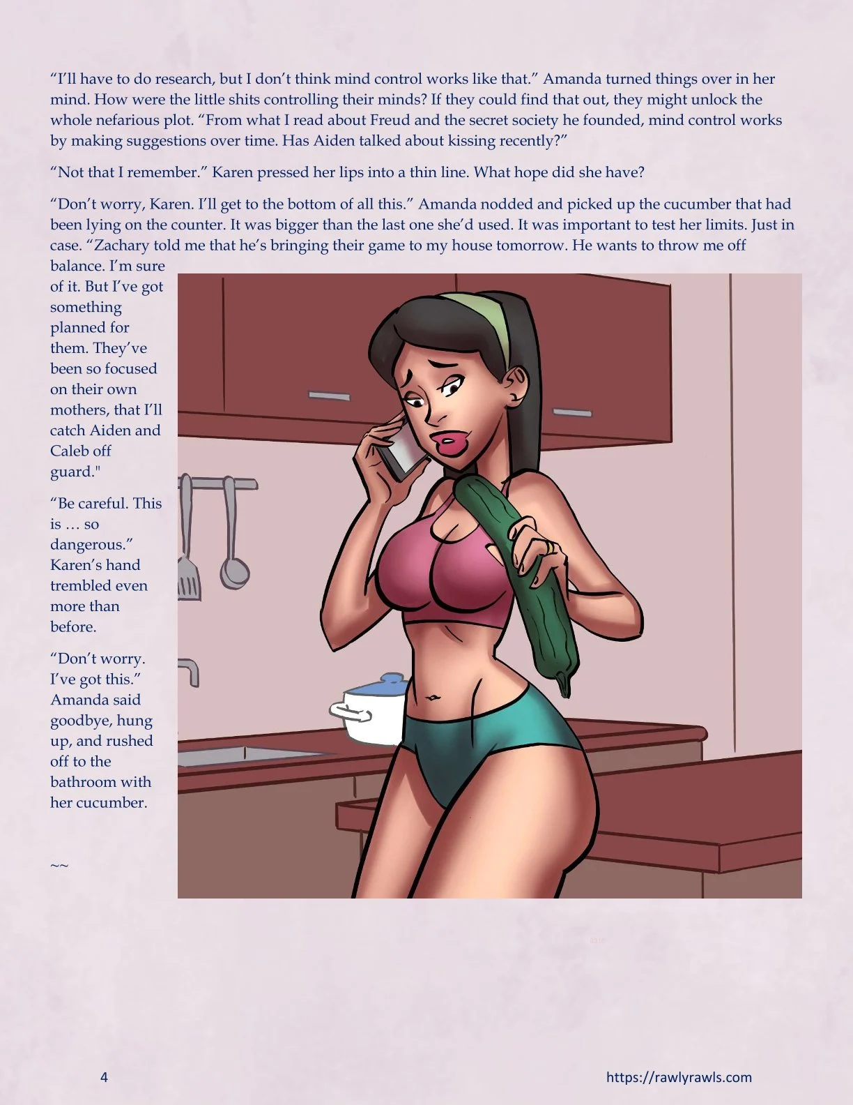 Inevitable [SeventeenSam , RawlyRawls] - Chapter 4 — Page 4