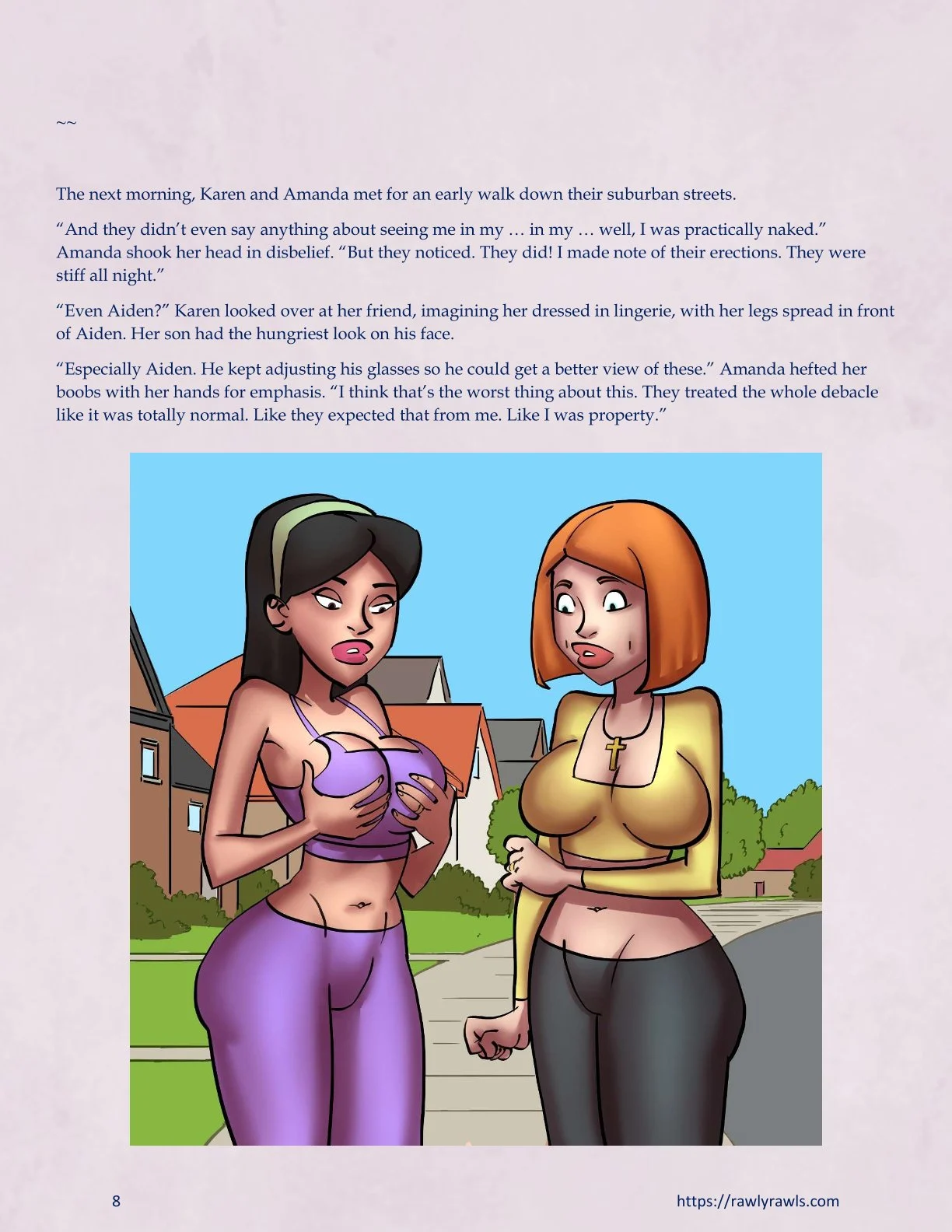 Inevitable [SeventeenSam , RawlyRawls] - Chapter 4 — Page 8