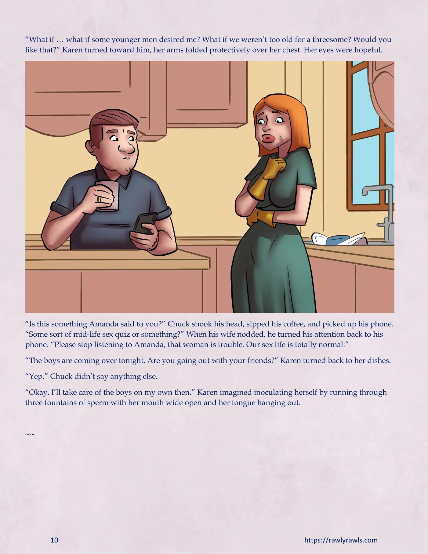 Inevitable [SeventeenSam , RawlyRawls] - Chapter 5 — Page 10