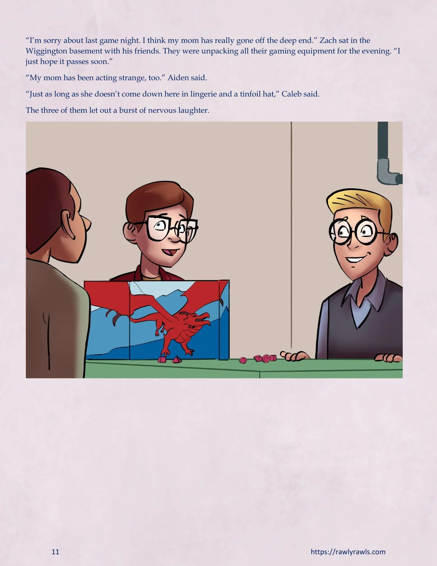 Inevitable [SeventeenSam , RawlyRawls] - Chapter 5 — Page 11