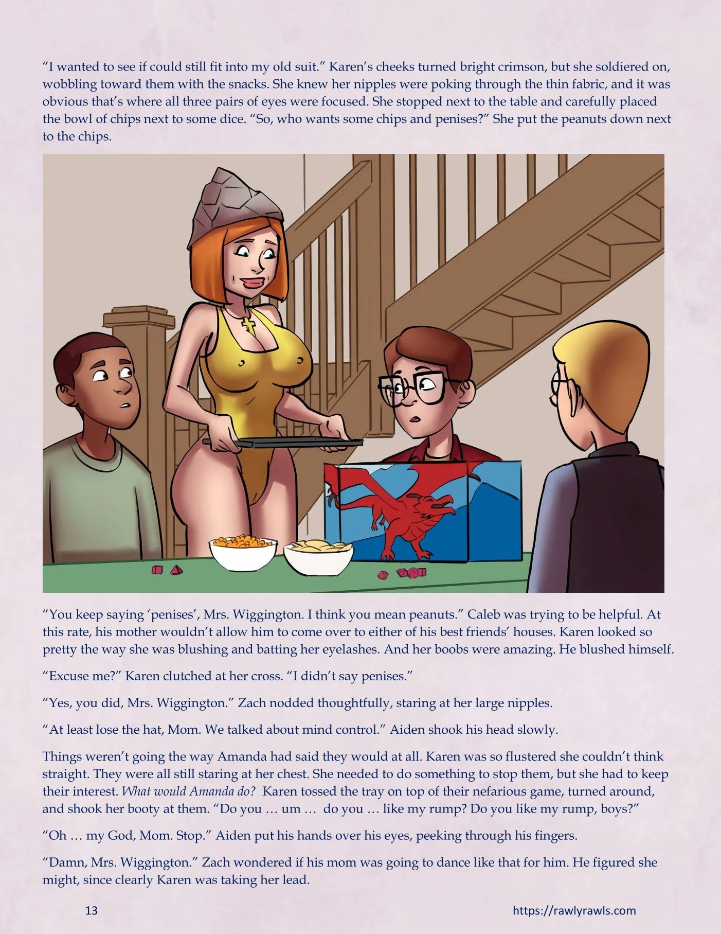 Inevitable [SeventeenSam , RawlyRawls] - Chapter 5 — Page 13