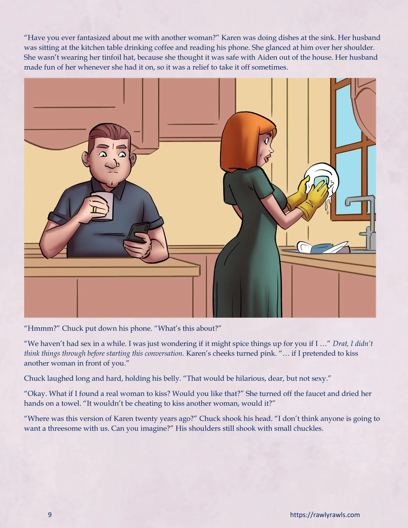 Inevitable [SeventeenSam , RawlyRawls] - Chapter 5 — Page 9