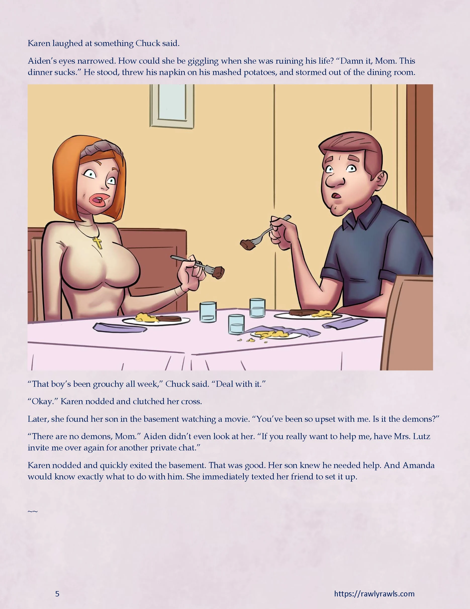 Inevitable [SeventeenSam , RawlyRawls] - Chapter 14 — Page 5