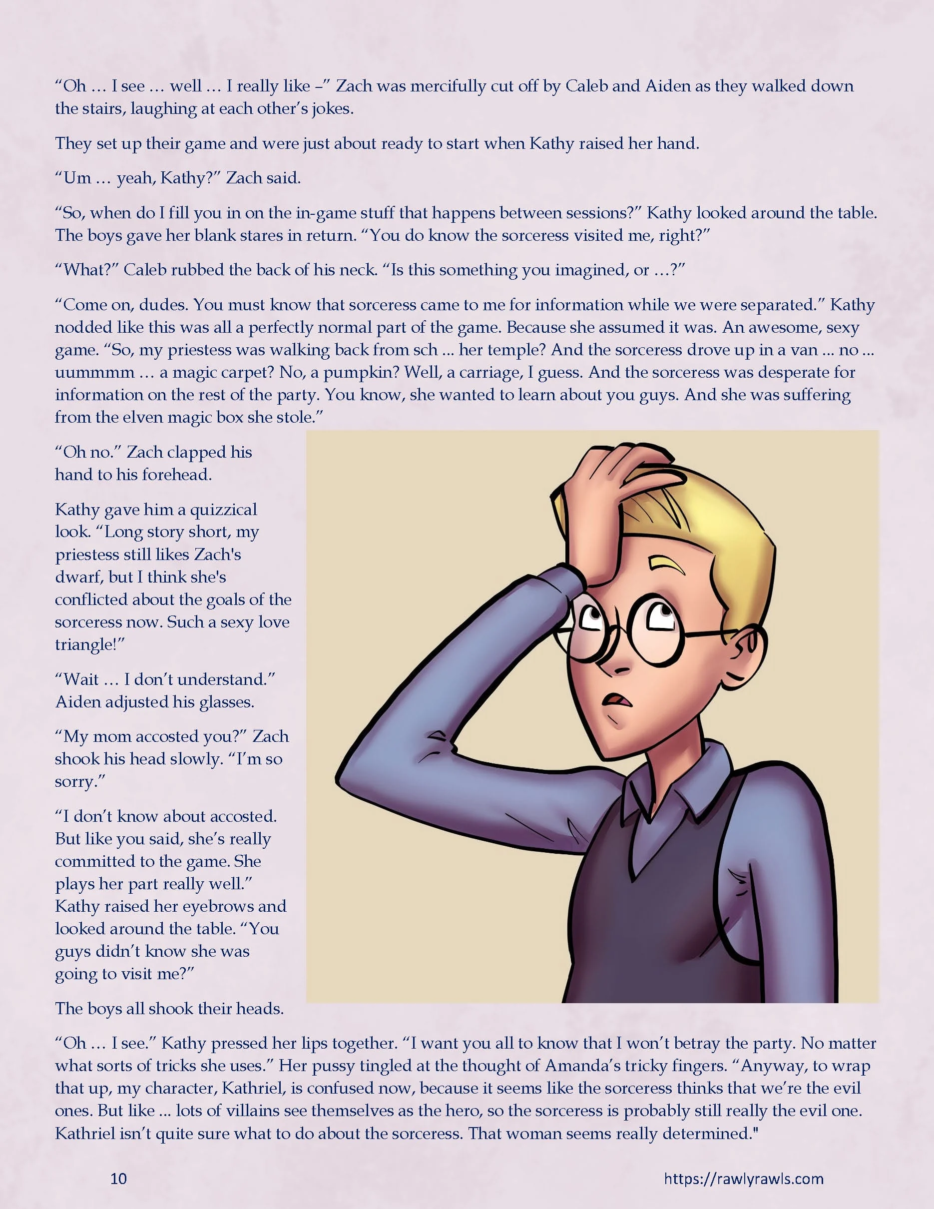 Inevitable [SeventeenSam , RawlyRawls] - Chapter 18 — Page 10