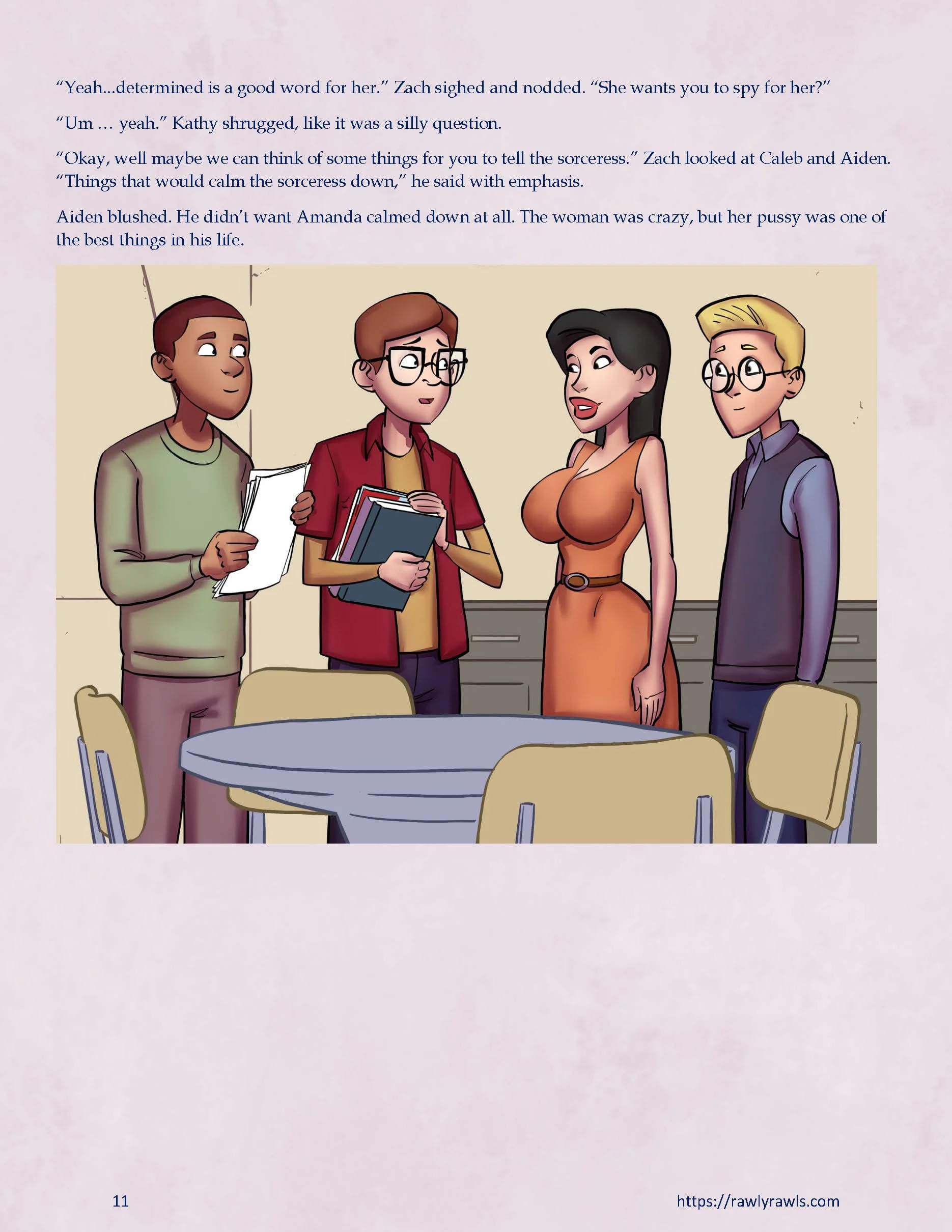 Inevitable [SeventeenSam , RawlyRawls] - Chapter 18 — Page 11